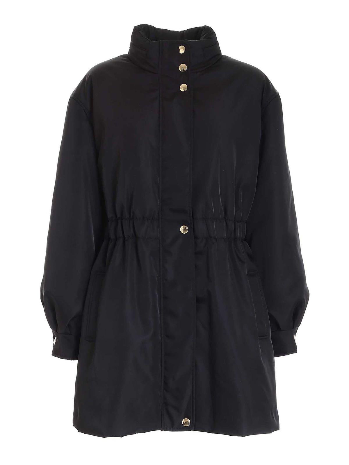 Shop Moschino Charms Parka In Black In Negro