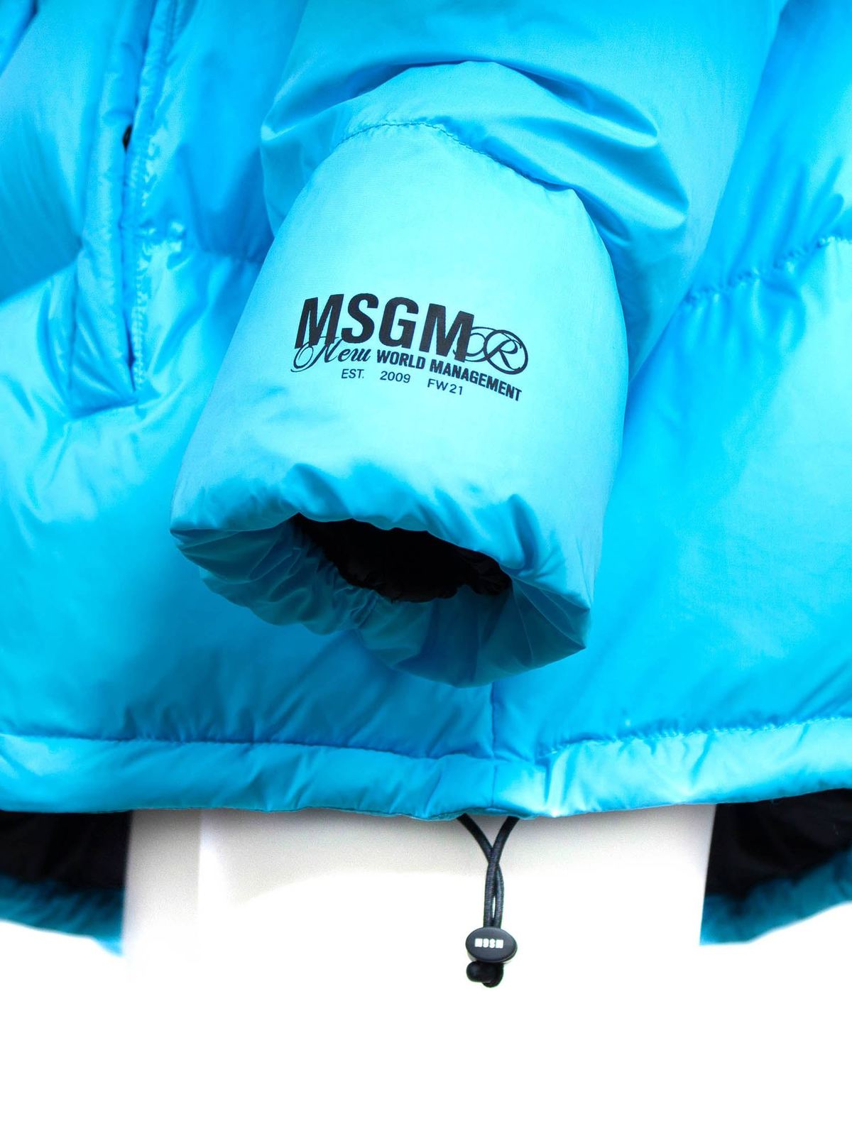 M.S.G.M. ダウンジャケット - ライトブルー|3141MDH05X21770284