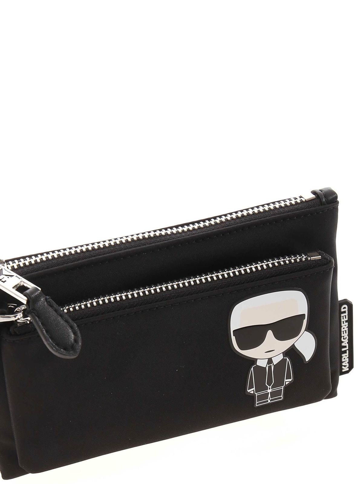 Karl Lagerfeld K/ikonik Chain-linked Clutch Bag - Only One Size