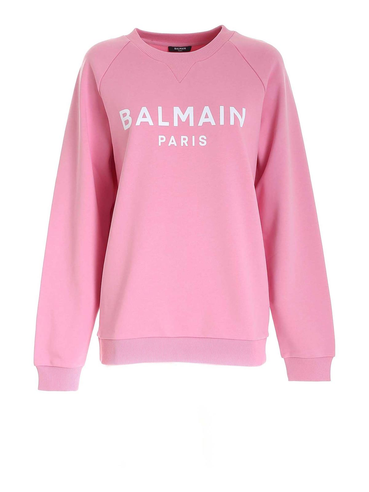 Balmain スウェットシャツ/セーター - ピンク|WF0JQ000B091OCI