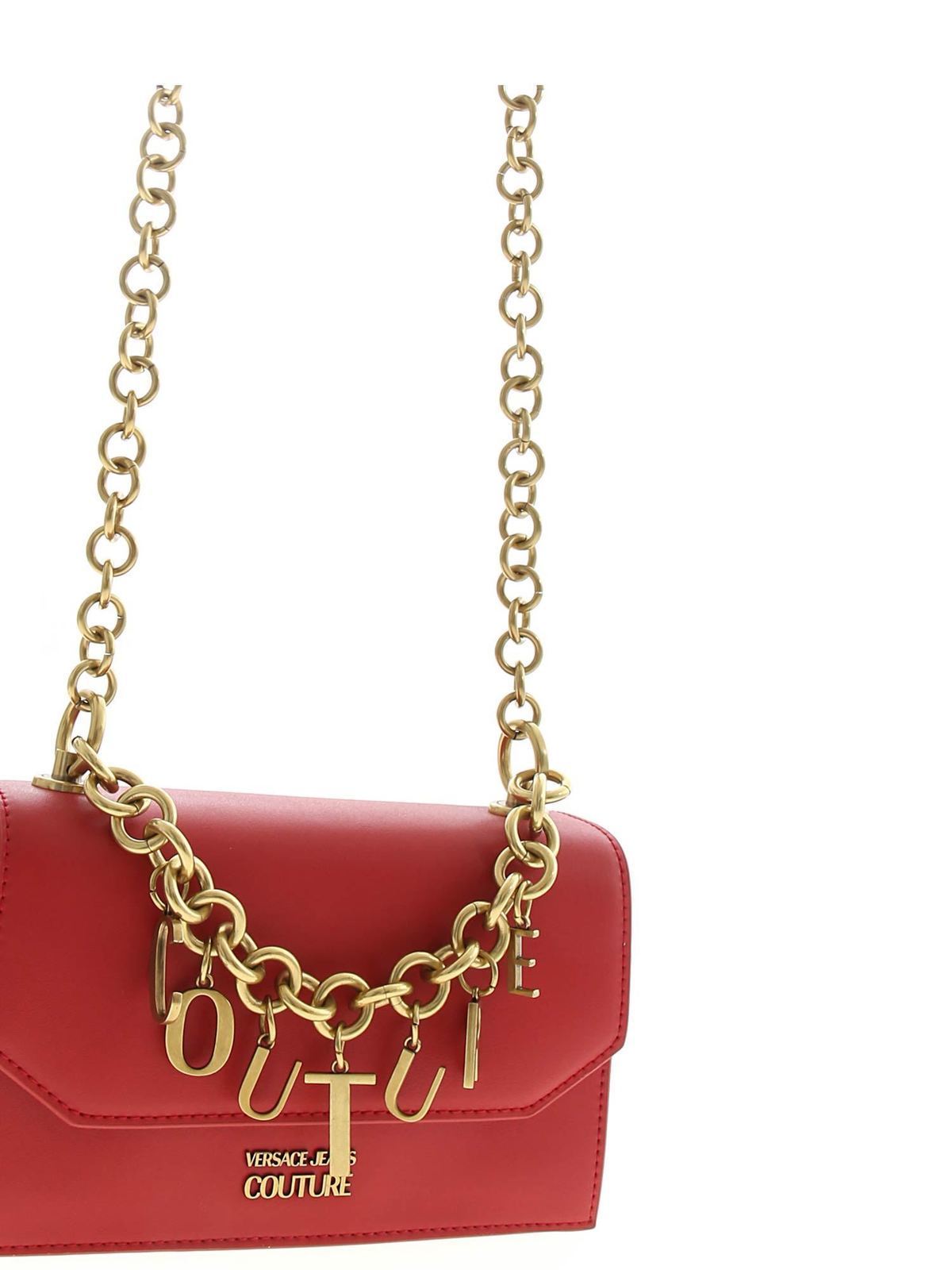 Versace, Bags, Authentic Versace Crossbody Red Bag
