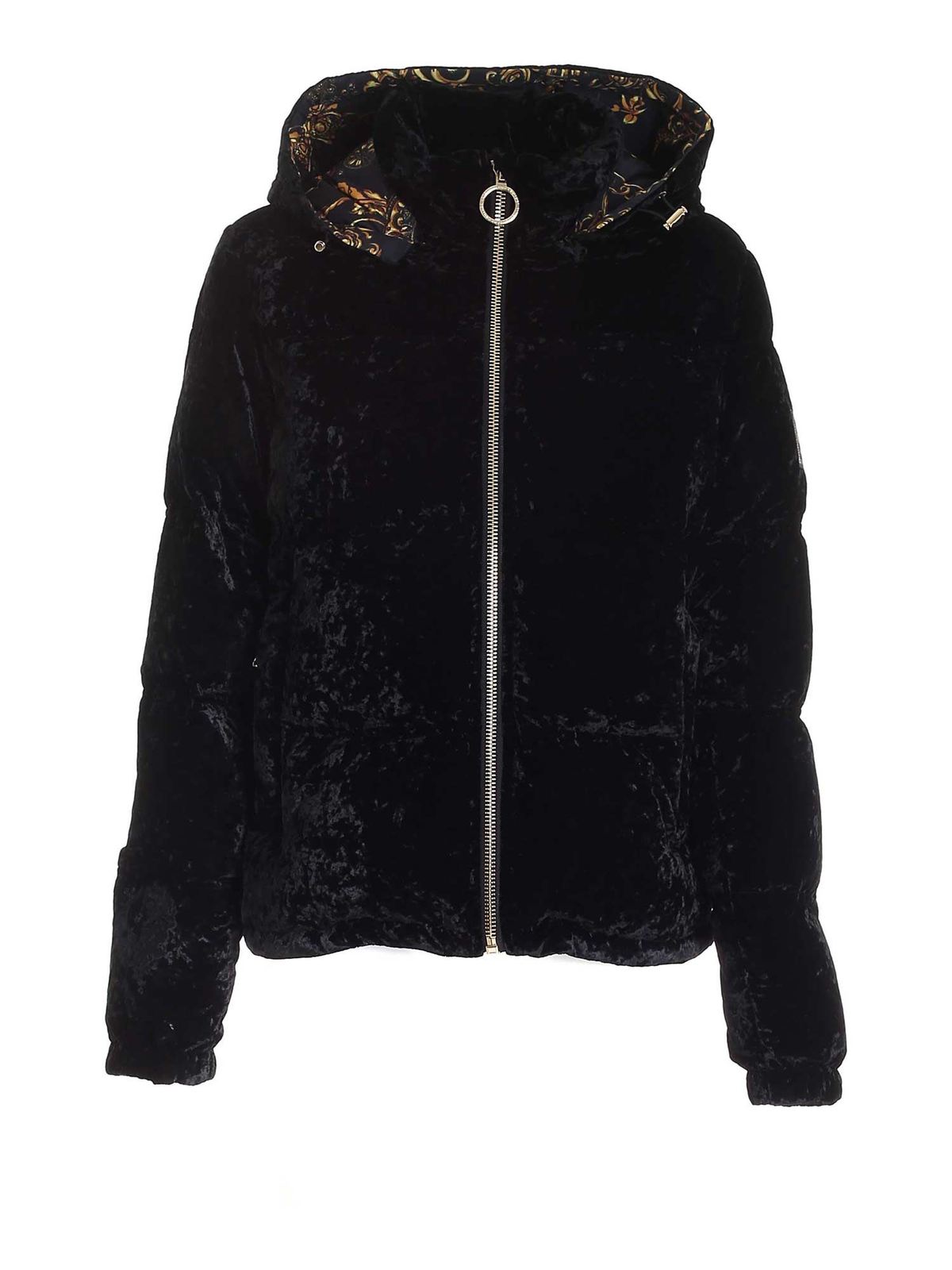 Versace Jeans couture ファー付きダウンジャケット