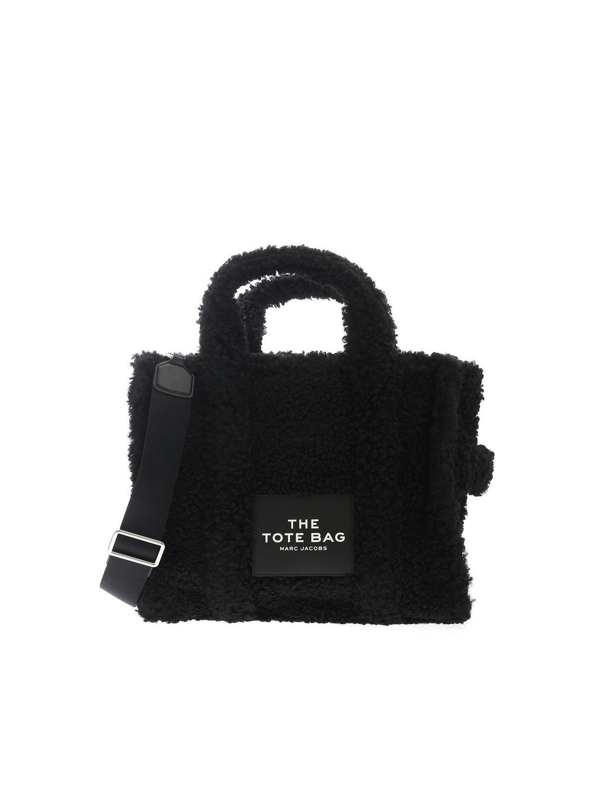 Marc Jacobs The Teddy Medium Tote Black Handbag