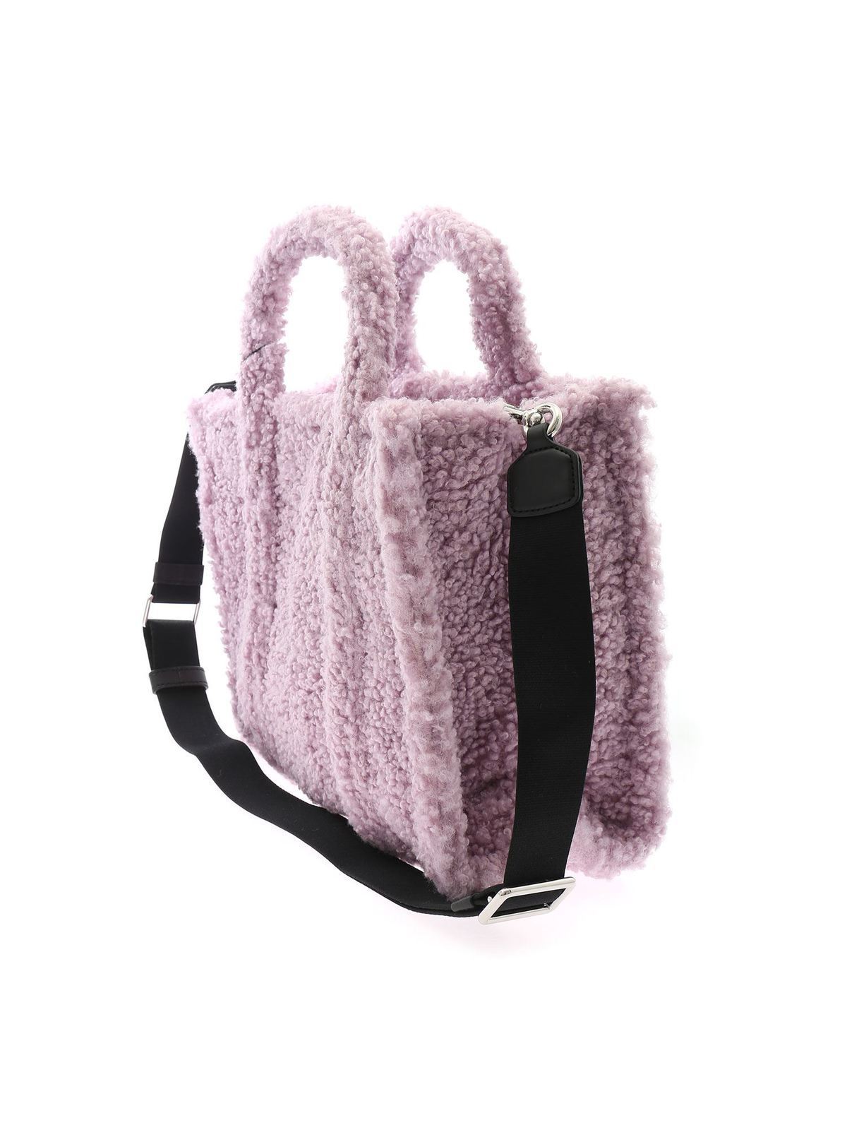 Marc Jacobs Fluffy Micro Tote Bag in Pink
