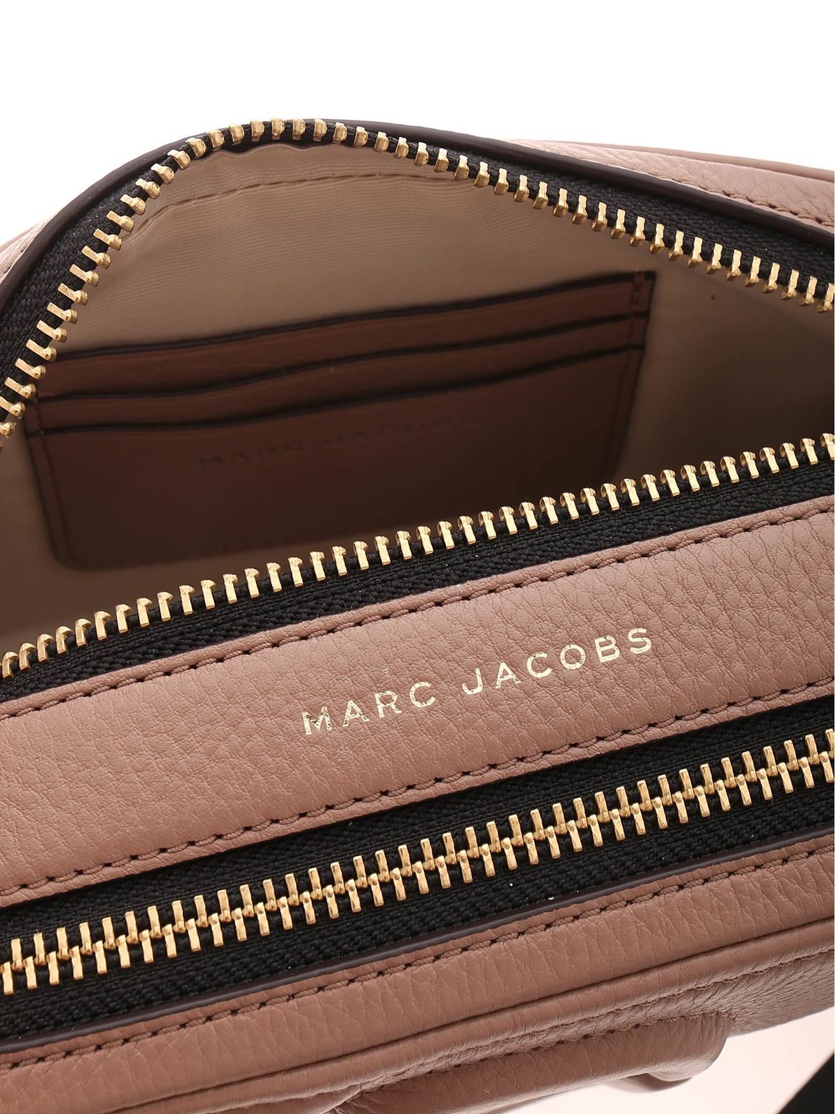 Shop Marc Jacobs The Moto Shot 21 Leather Camera Bag