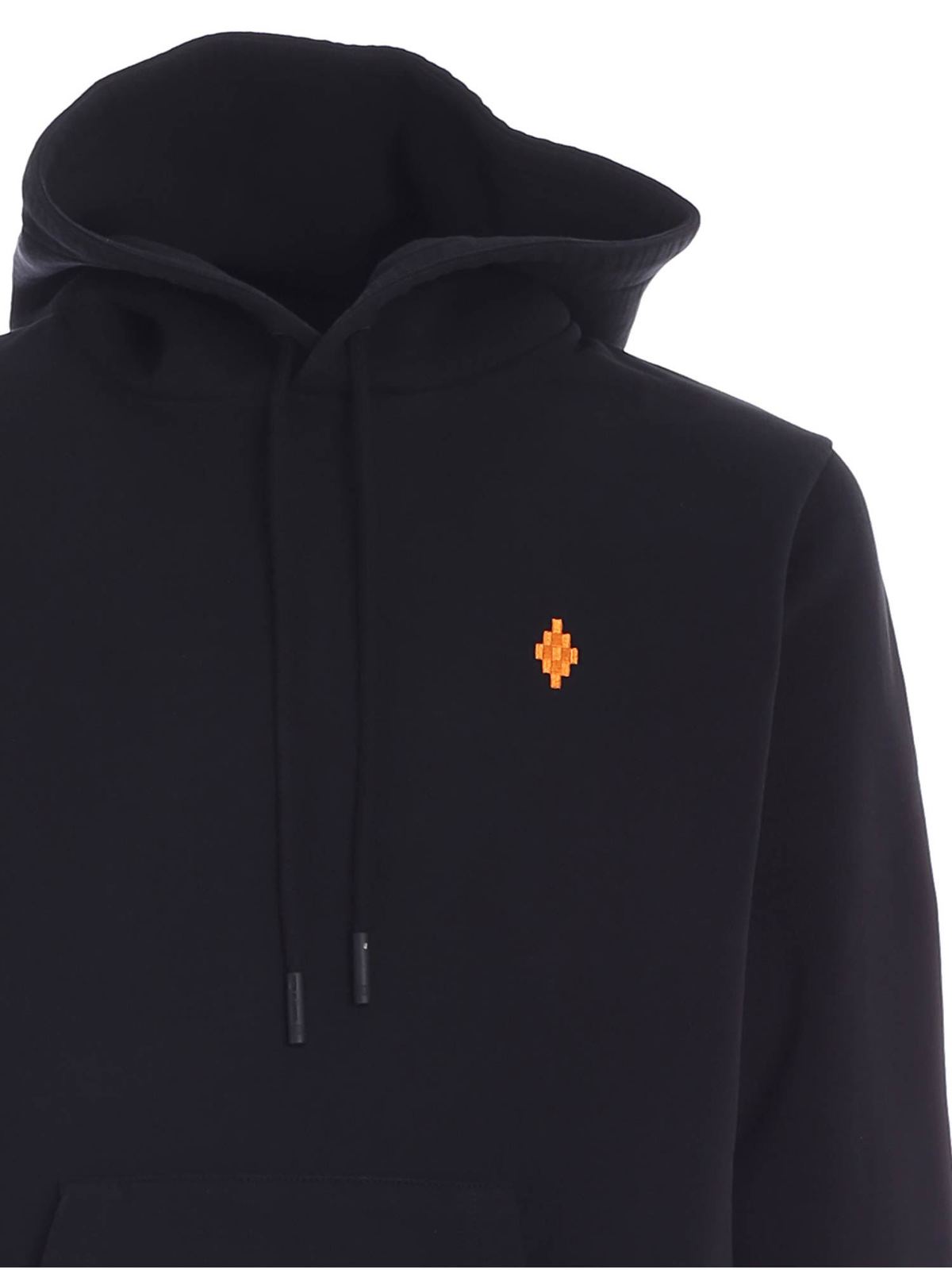 Marcelo Burlon County Of Milan Rib Cage hoodie in black