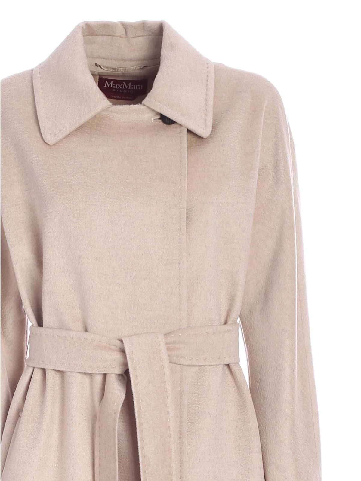 Max Mara Studio ロングコート - Venas | 60160619000005