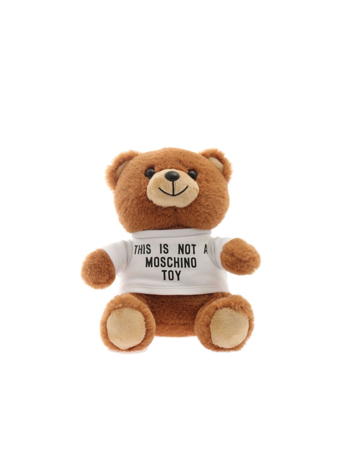 Moschino Teddy Bear Bag In Brown In Marrón