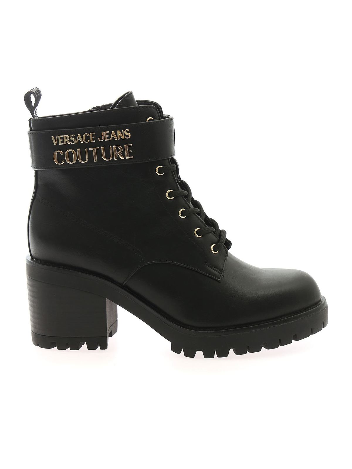 Versace Jeans Couture Branded strap detailed in black