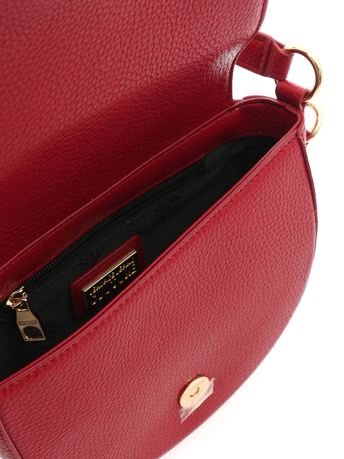 Dkny Elissa Small Leather Crossbody Red