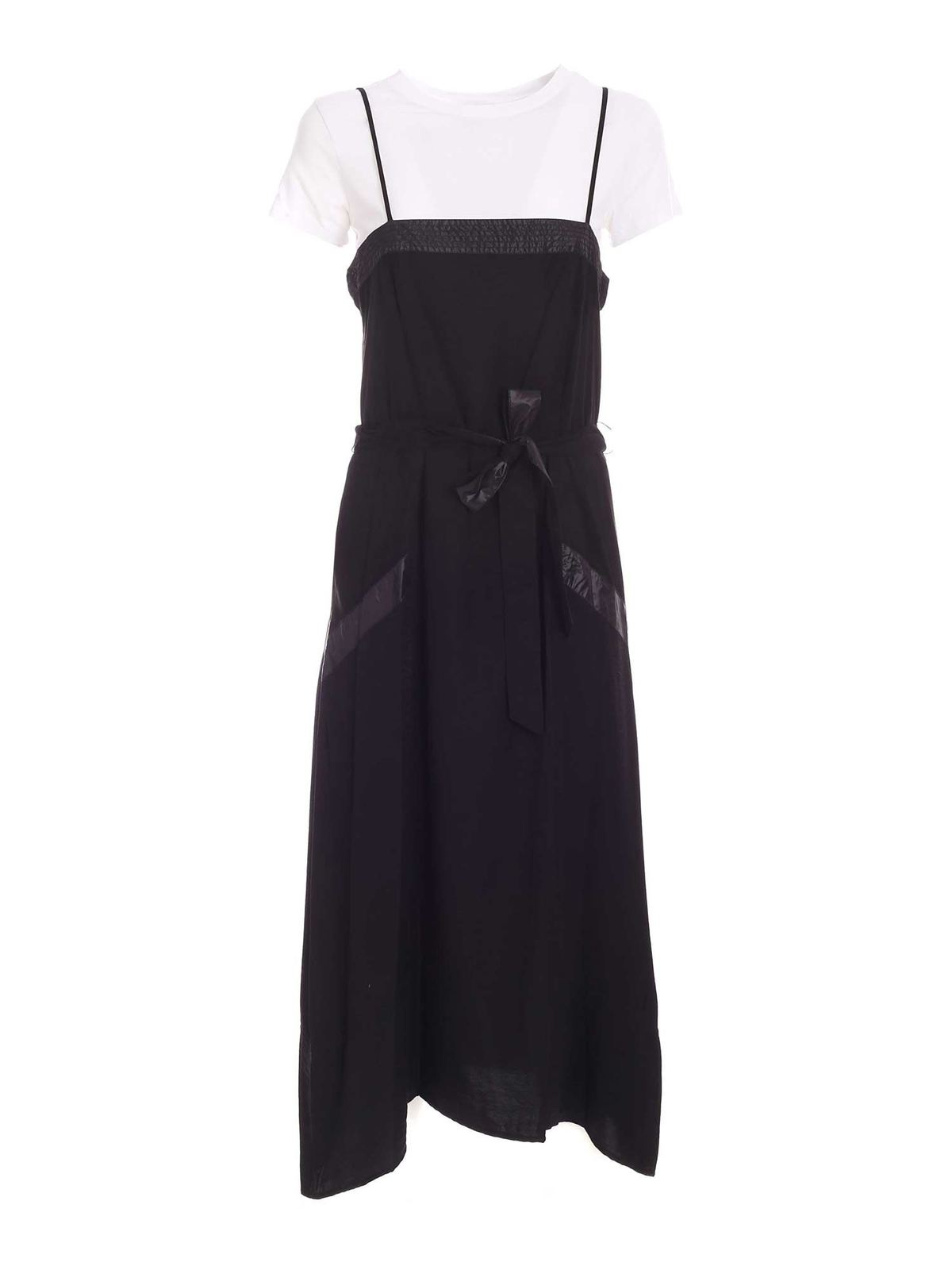dkny tee shirt dress DKNY Sport Women's Studded-Logo V-Neck T-Shirt Dress