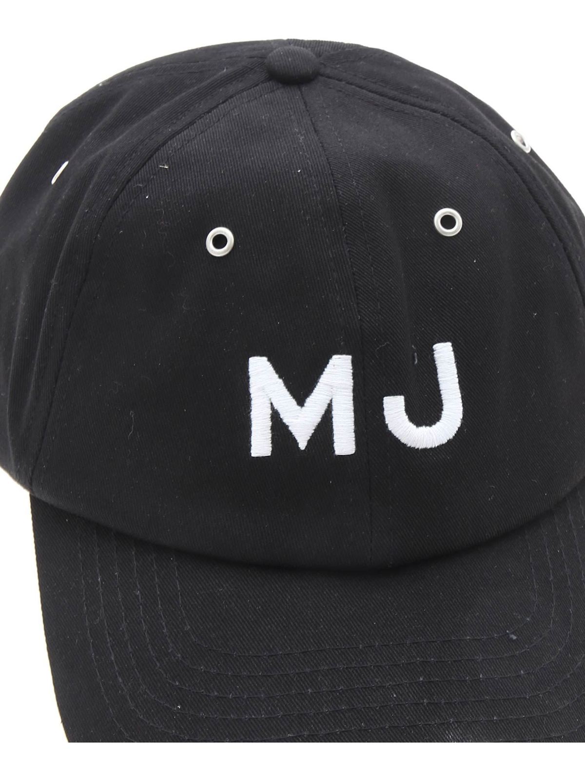 マークジェイコブス ベージュ キャップ MJ - 帽子