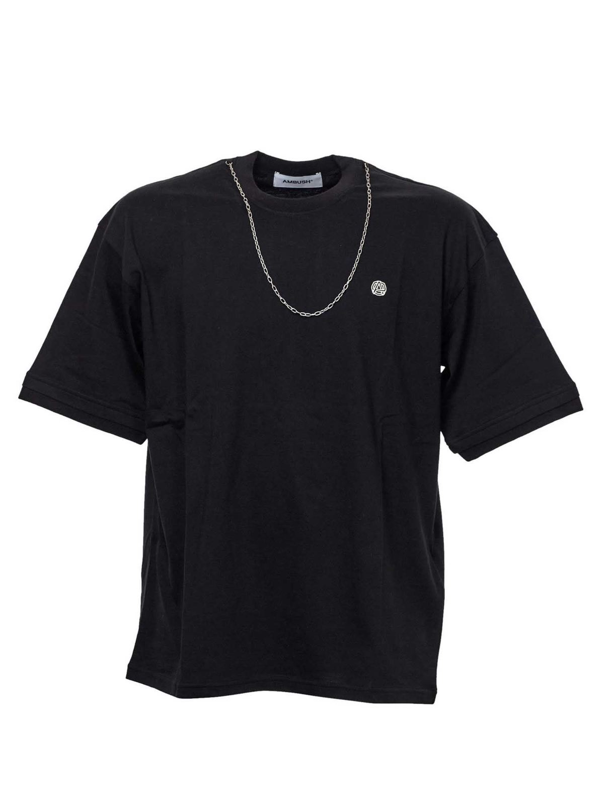 Shop Ambush Camiseta - Chain Collar In Black