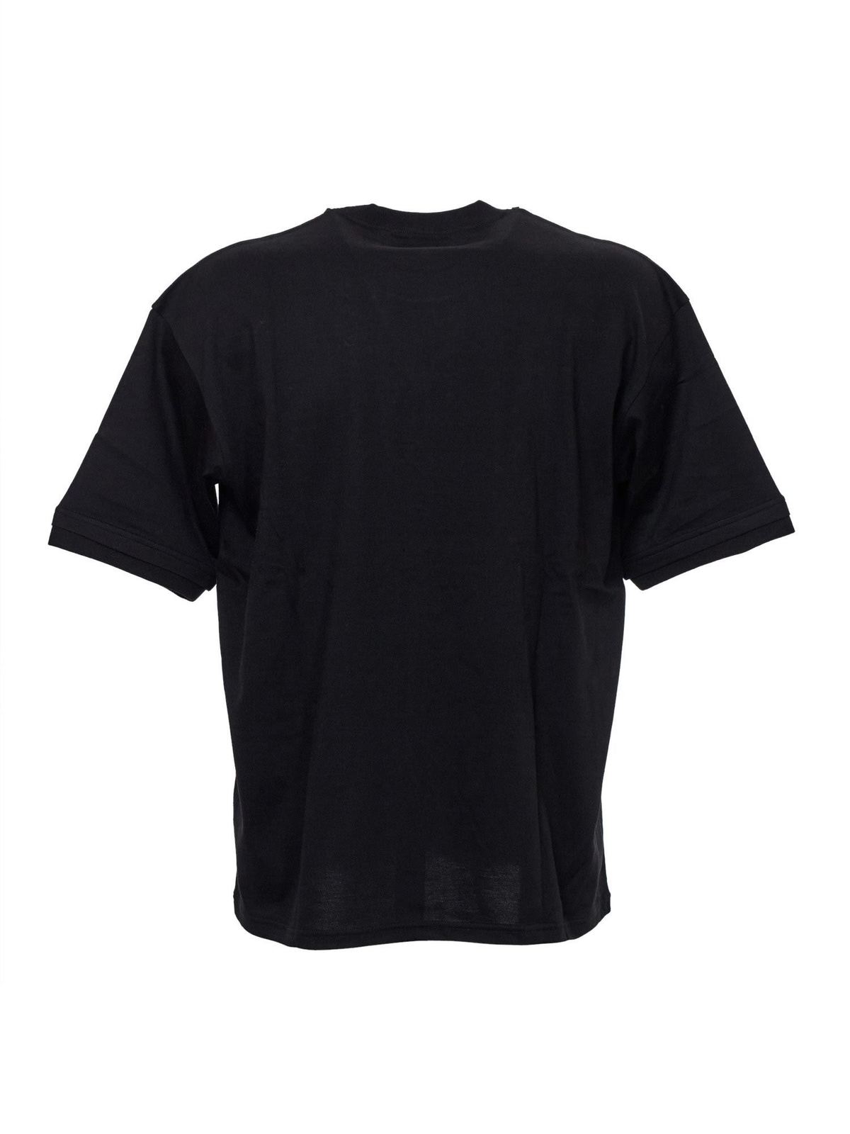 Shop Ambush Chain Collar T-shirt In Black