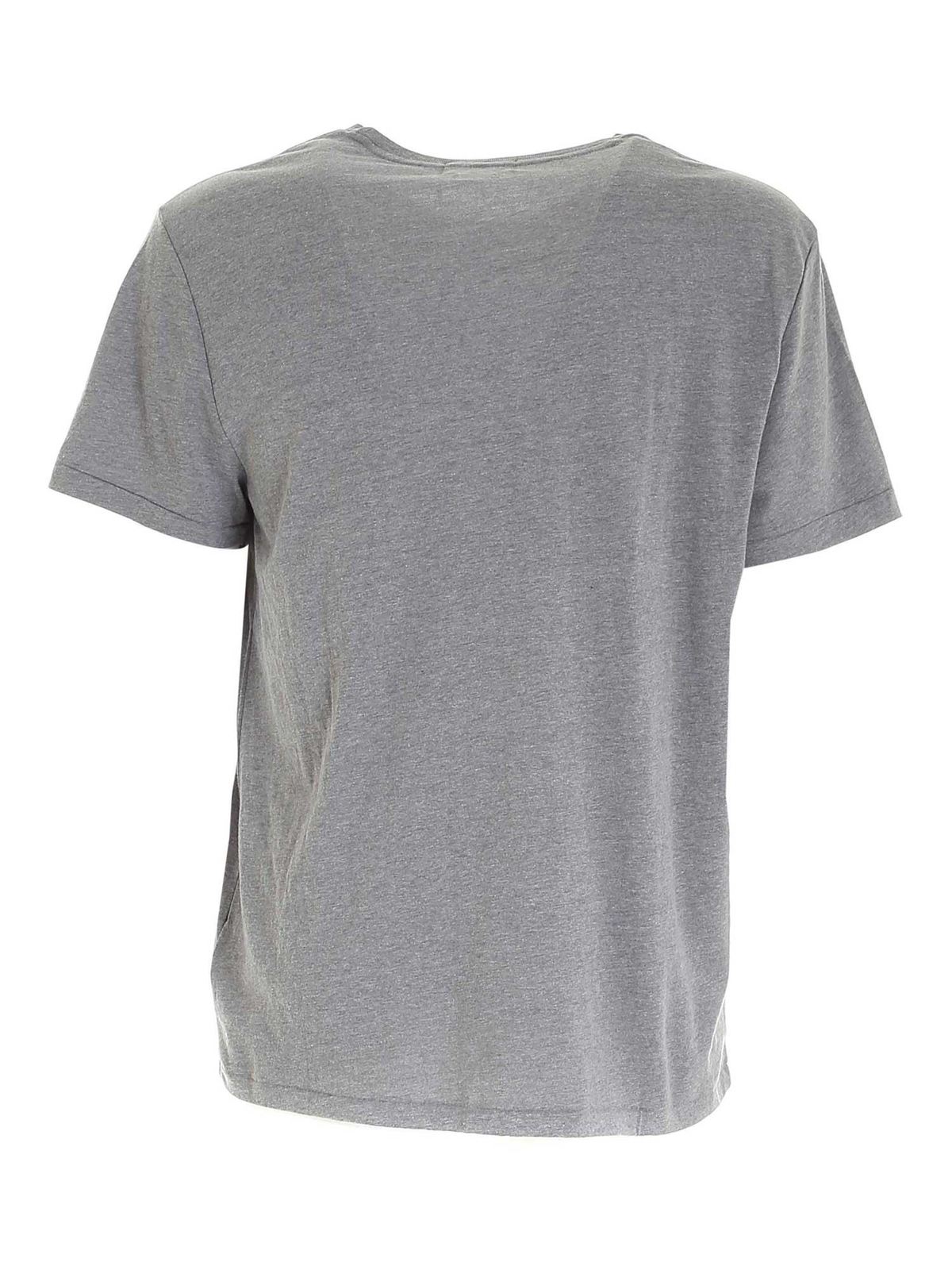 Shop Ralph Lauren Camiseta - Gris In Grey