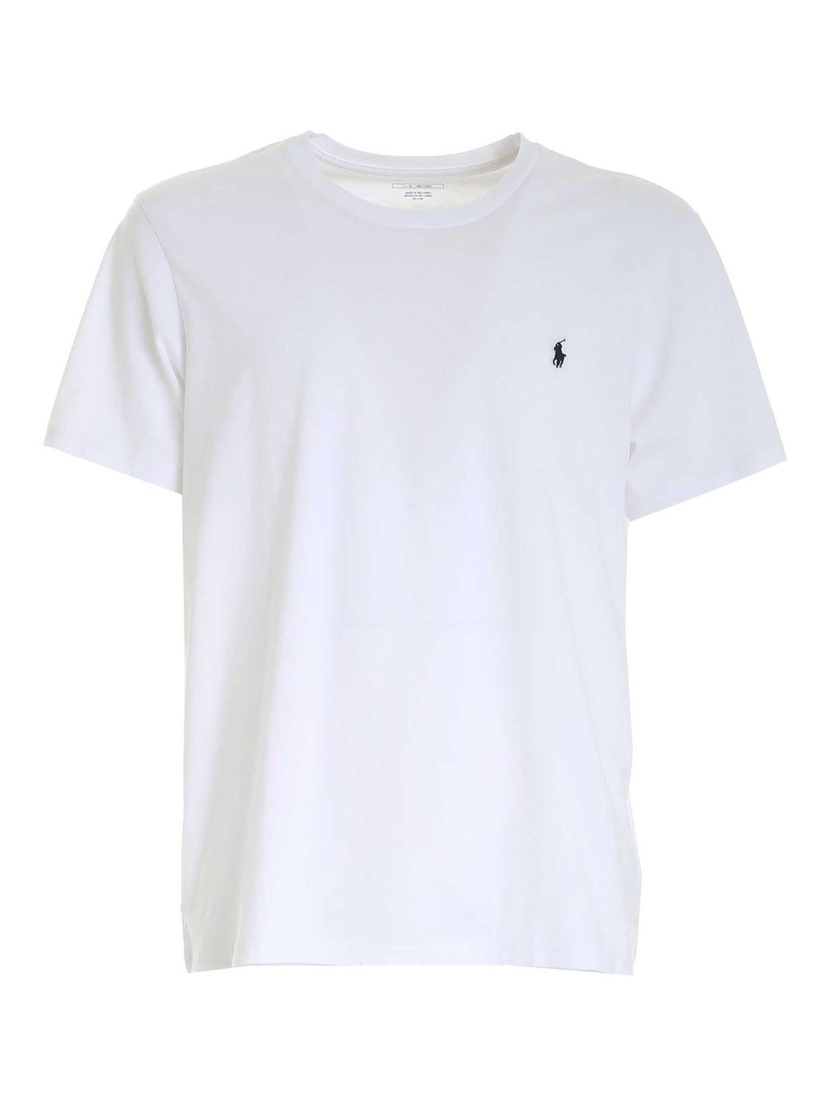 Polo Ralph Lauren Pony Logo T-shirt In White