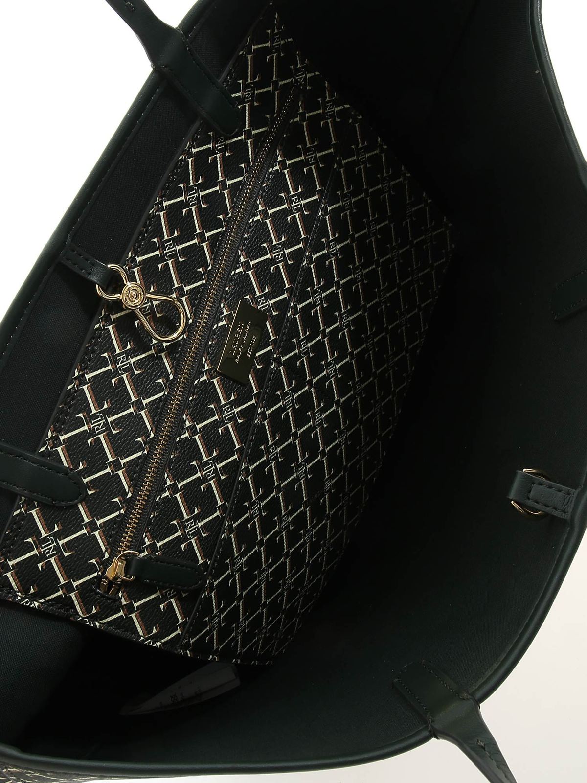 Lauren Ralph Lauren Large Collins Leather Tote Bag - Farfetch