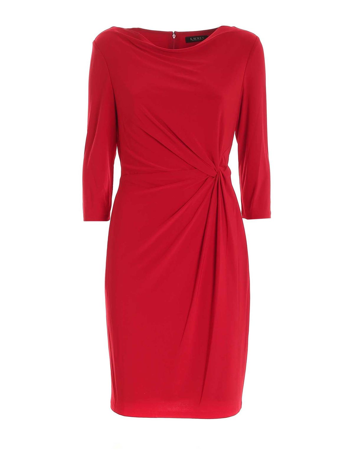 LAUREN Ralph Lauren Jersey Dress with Twisted Knot Women's Size 6P