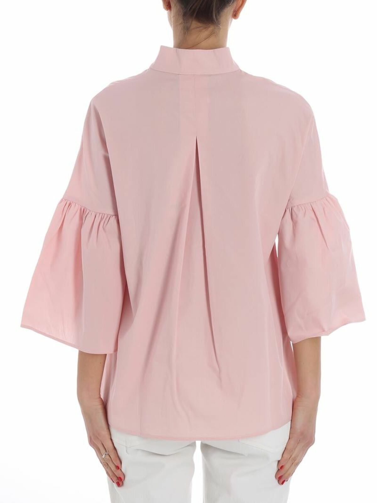 Shop Fuzzi Pink Cotton Blouse