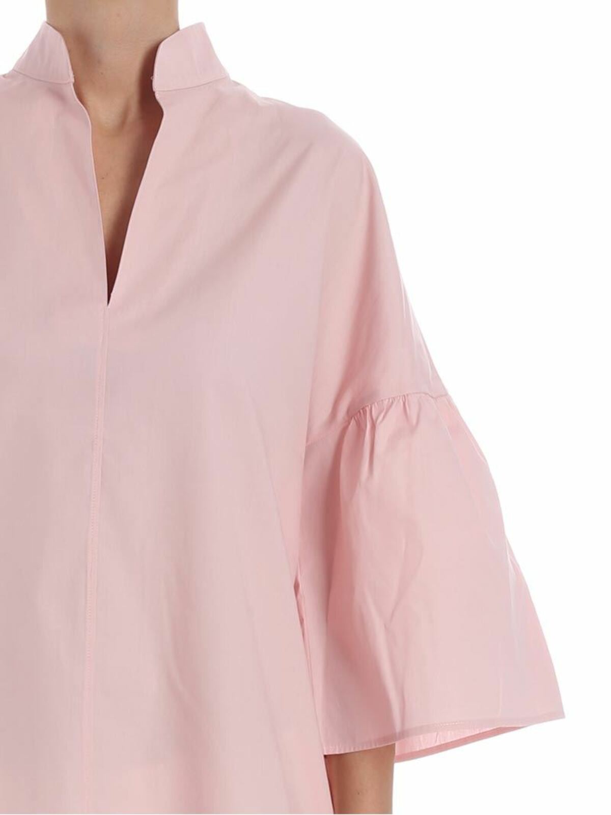 Shop Fuzzi Pink Cotton Blouse
