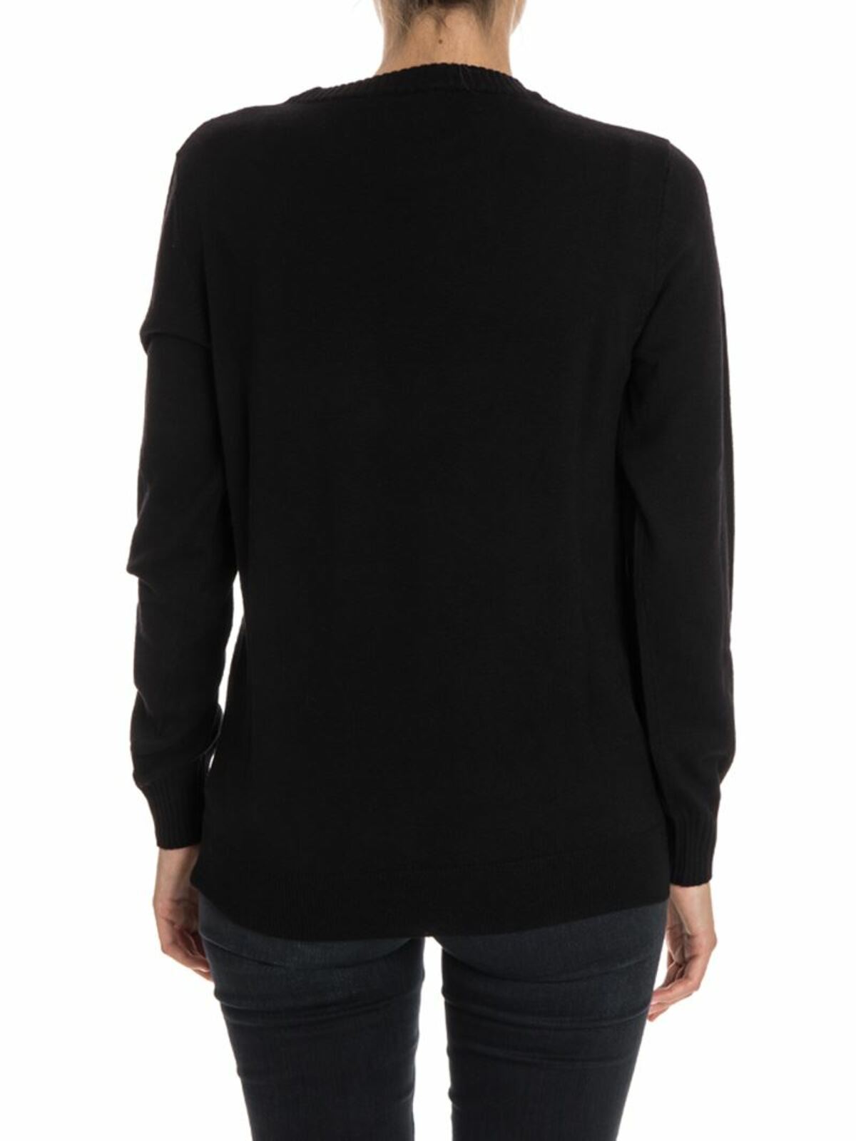 Shop Stella Jean Wool Sweater In Negro