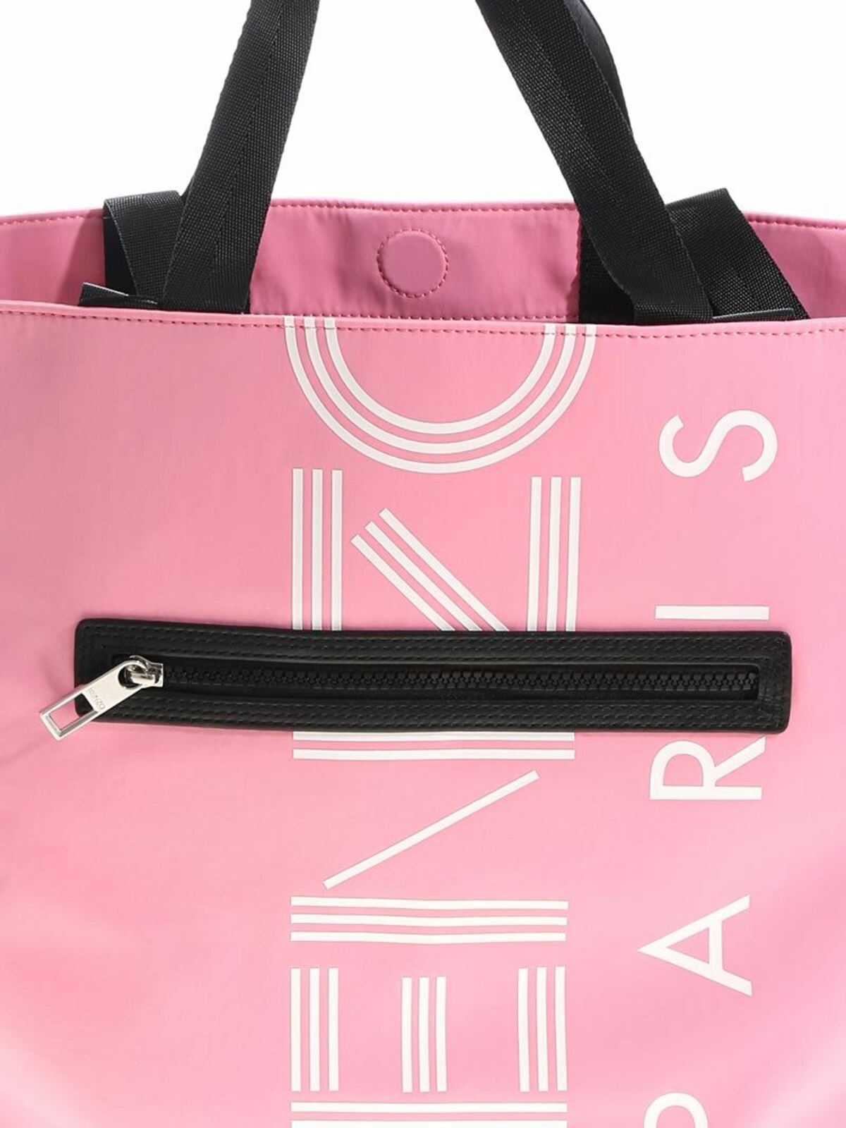 Shop Kenzo Logo Tote Bag In Rosado