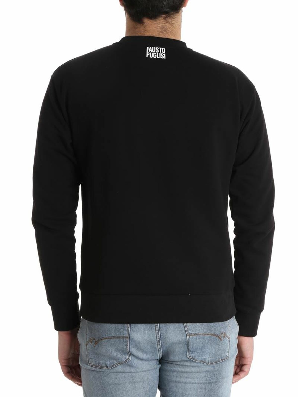 Shop Fausto Puglisi Sun Sweatshirt In Negro