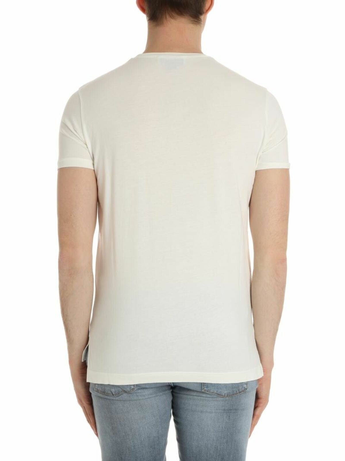 Shop Vivienne Westwood White T-shirt With Woman Print