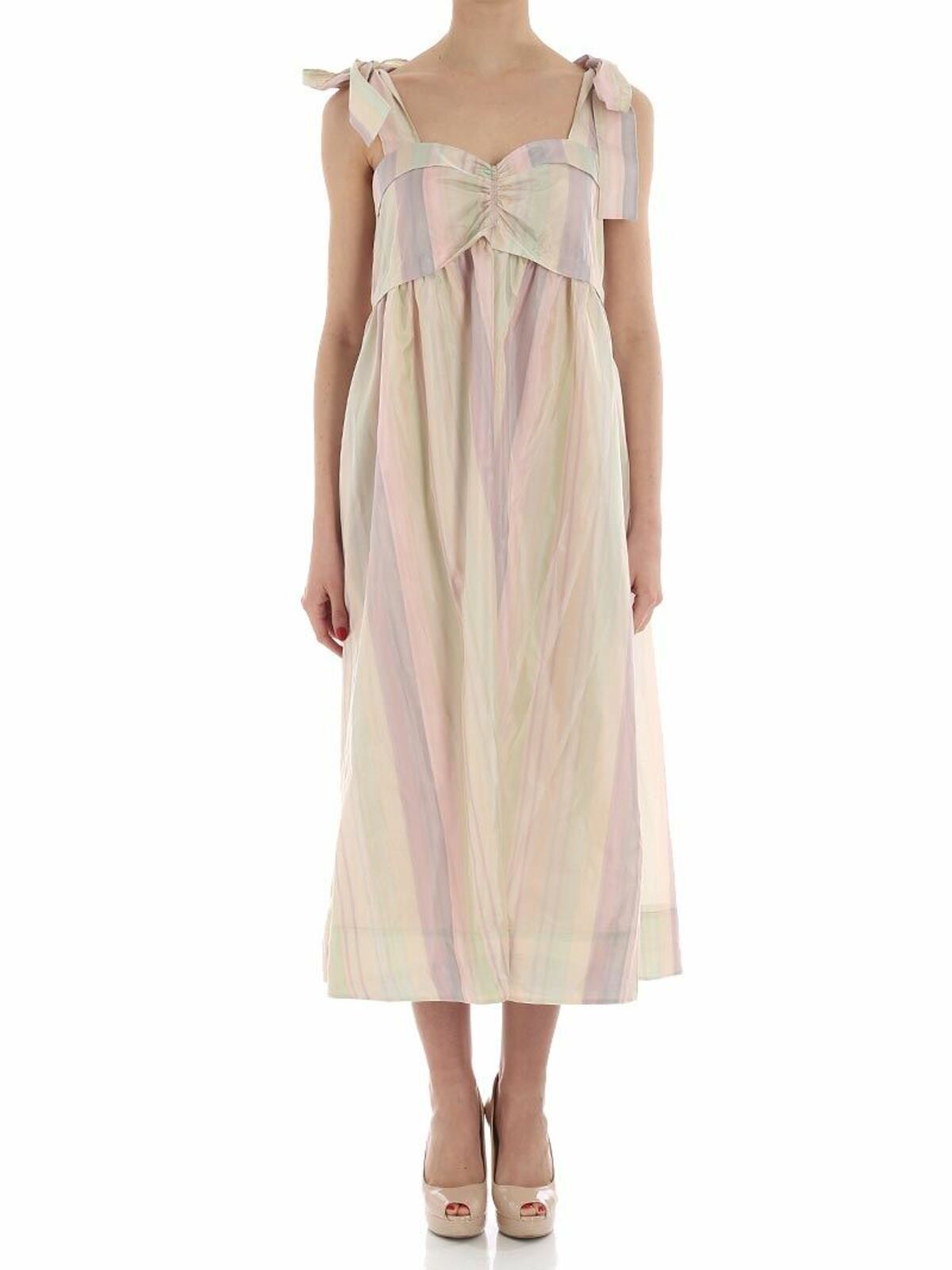 See By Chloé Multicolor Striped Dress