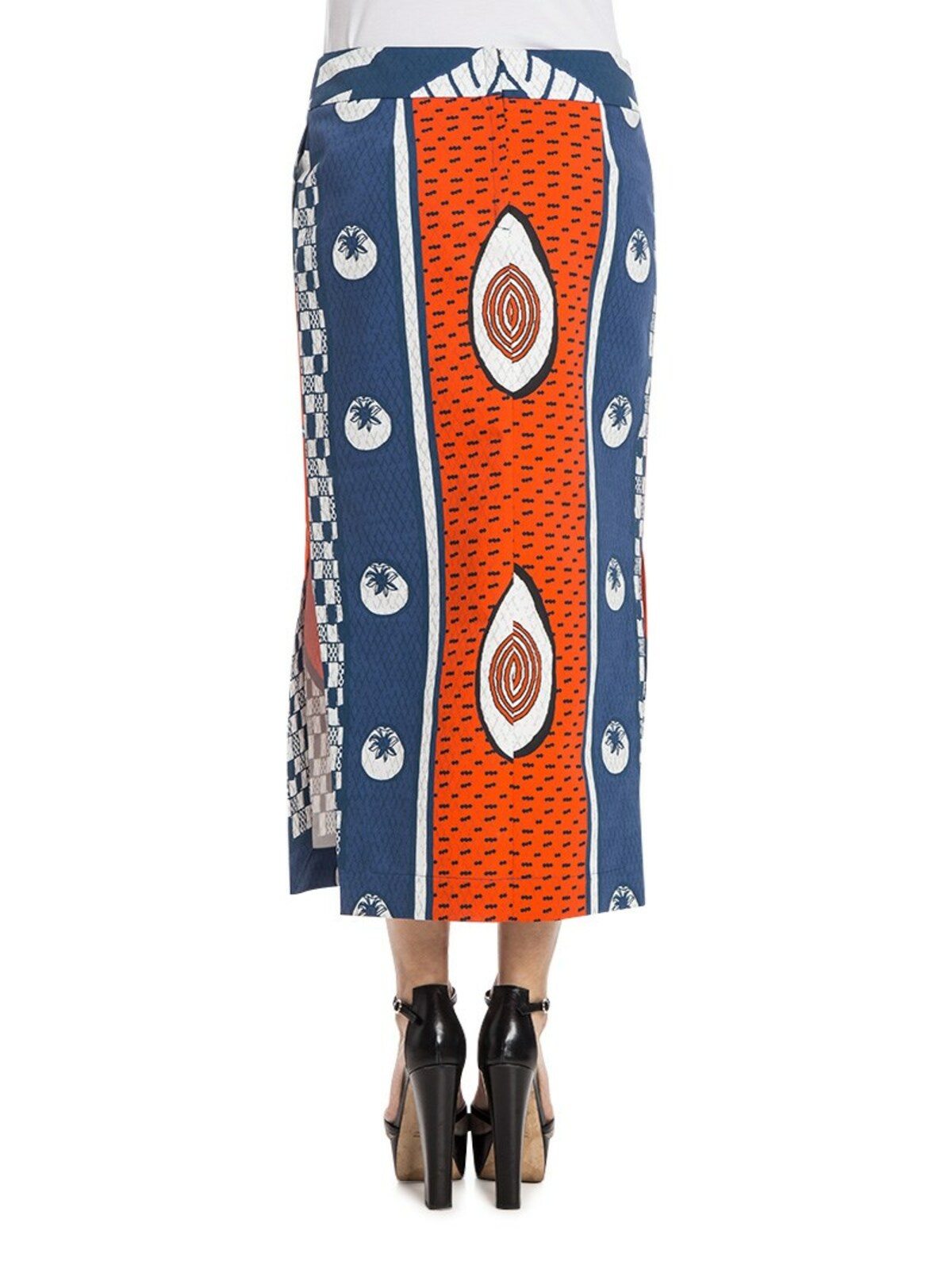 Shop Stella Jean Felice Skirt In Multicolor