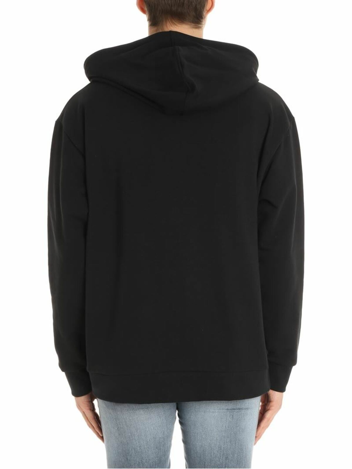 Shop Fausto Puglisi Black Royalty Sweatshirt In Negro
