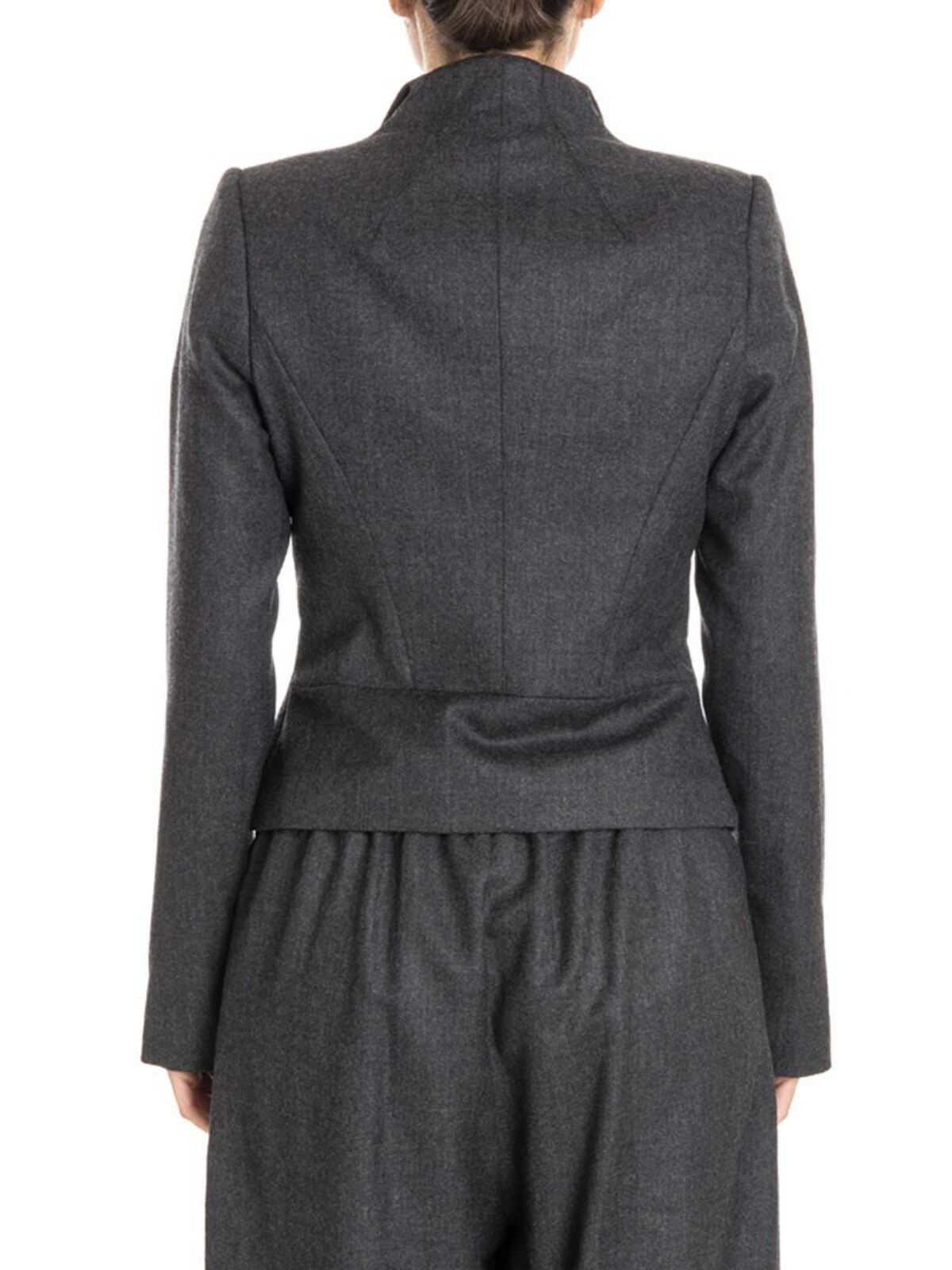 Shop Vivienne Westwood Anglomania Wool Jacket In Gris