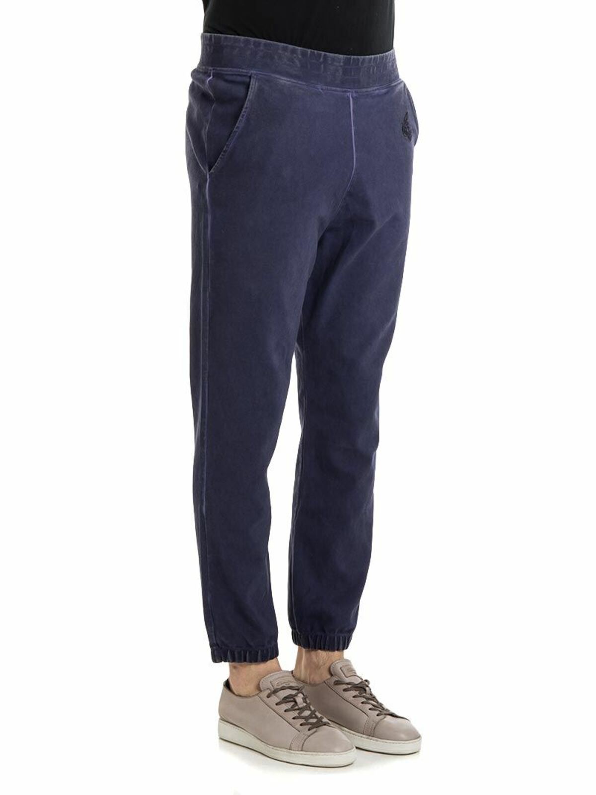 Shop Vivienne Westwood Anglomania Cotton Trousers In Blue