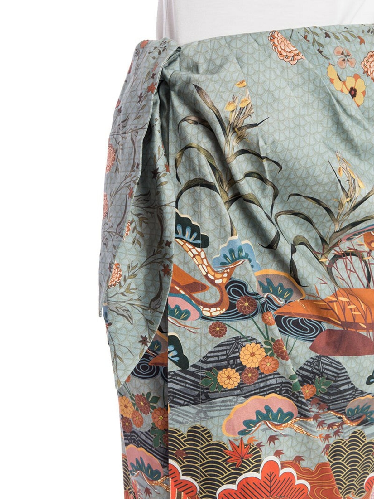 Shop Stella Jean Odiosa Skirt In Multicolor