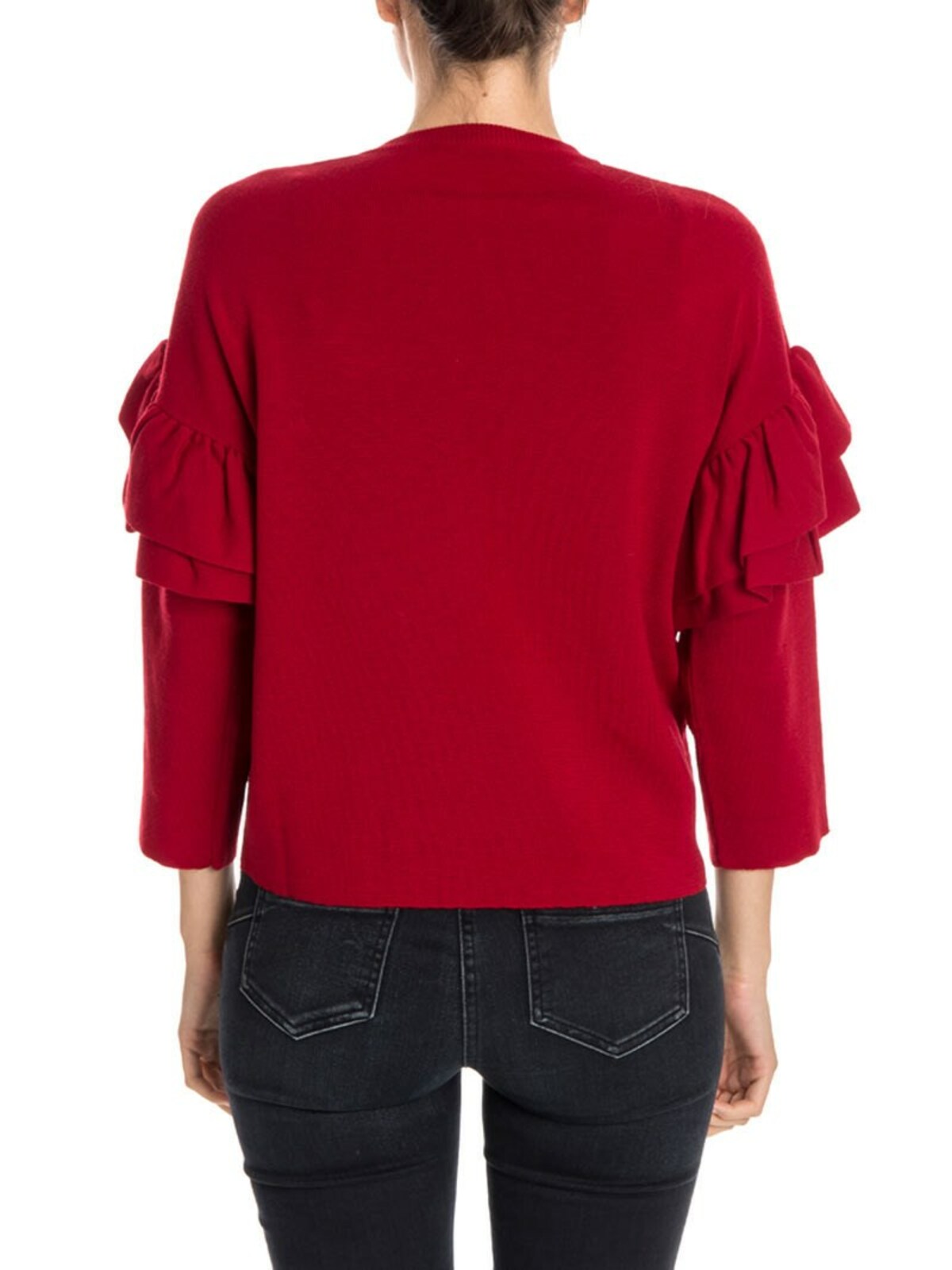 Shop Vivetta Ribe Sweatshirt In Rojo