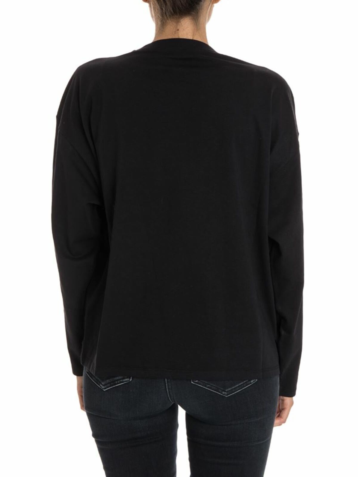 Shop See By Chloé Cotton T-shirt In Black