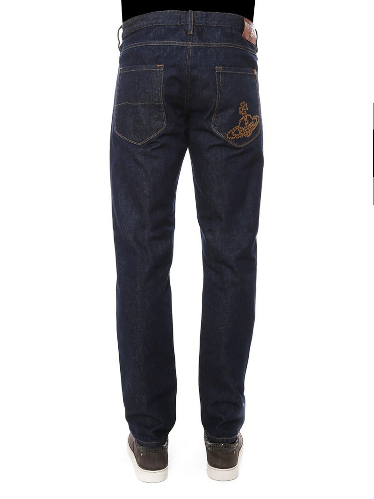パンツ 00s vivienne westwood anglomania jeans Rare 1998 F/W Vivienne Westwood Anglomania Printed Jeans. Size 28