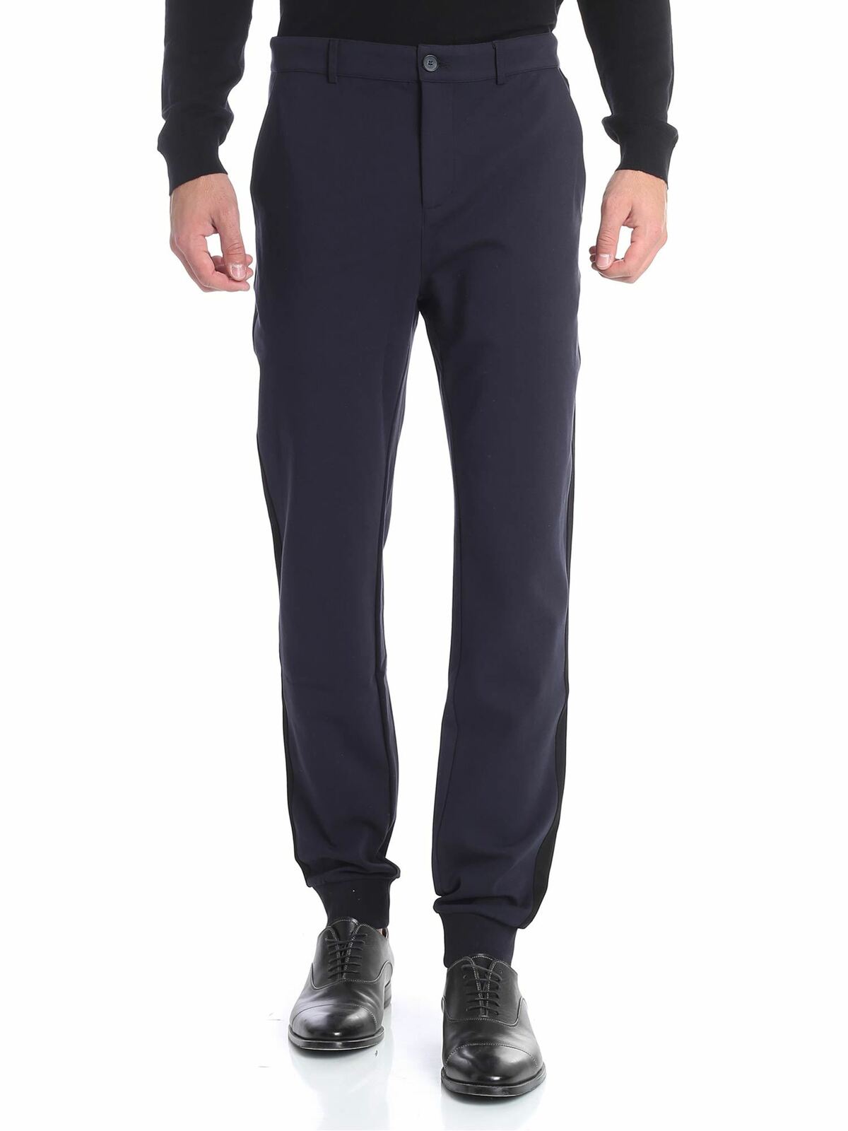 Karl Lagerfeld Milano Fabric Blue Trousers