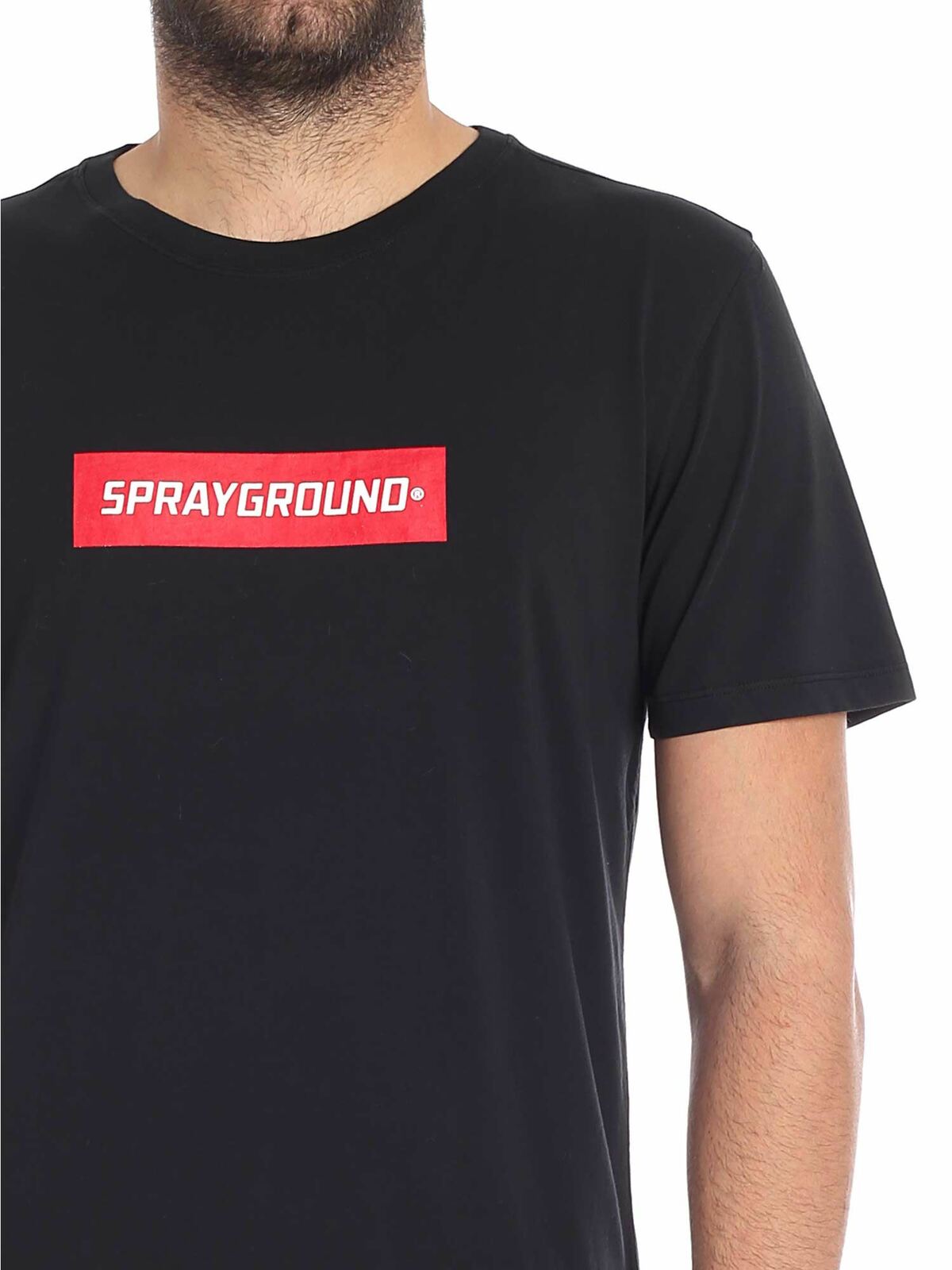 Shop Sprayground Camiseta - Negro In Black
