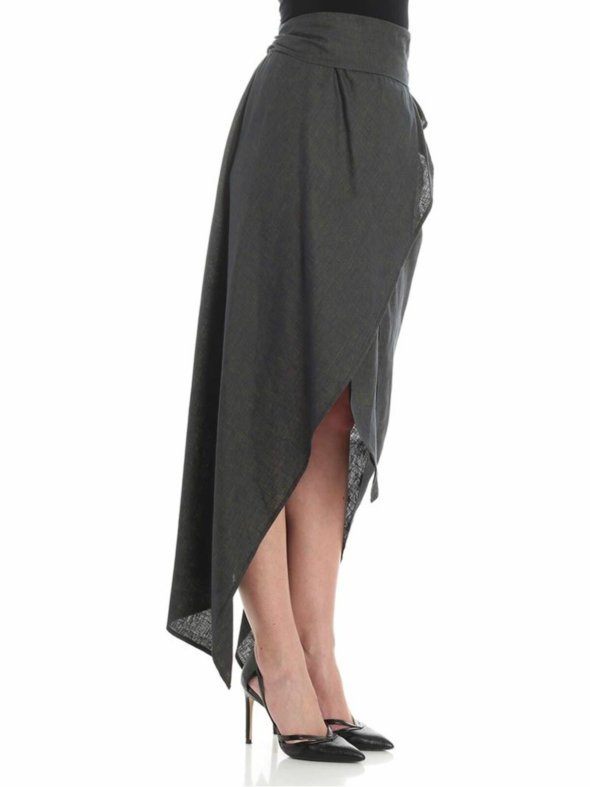 Shop Vivienne Westwood Anglomania Falda Larga - Gris In Grey