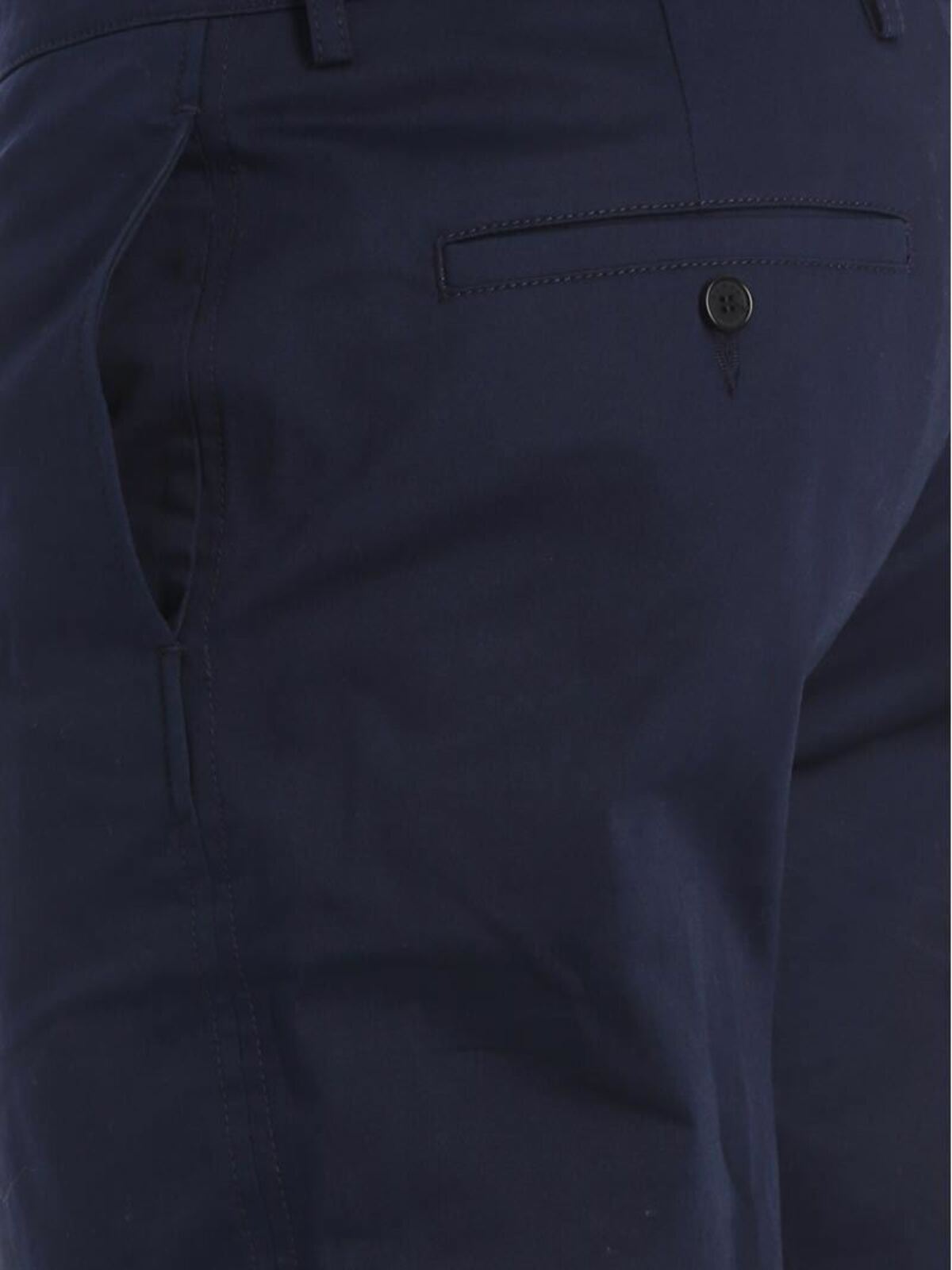 Shop Kenzo Blue Relax Chinos Pants