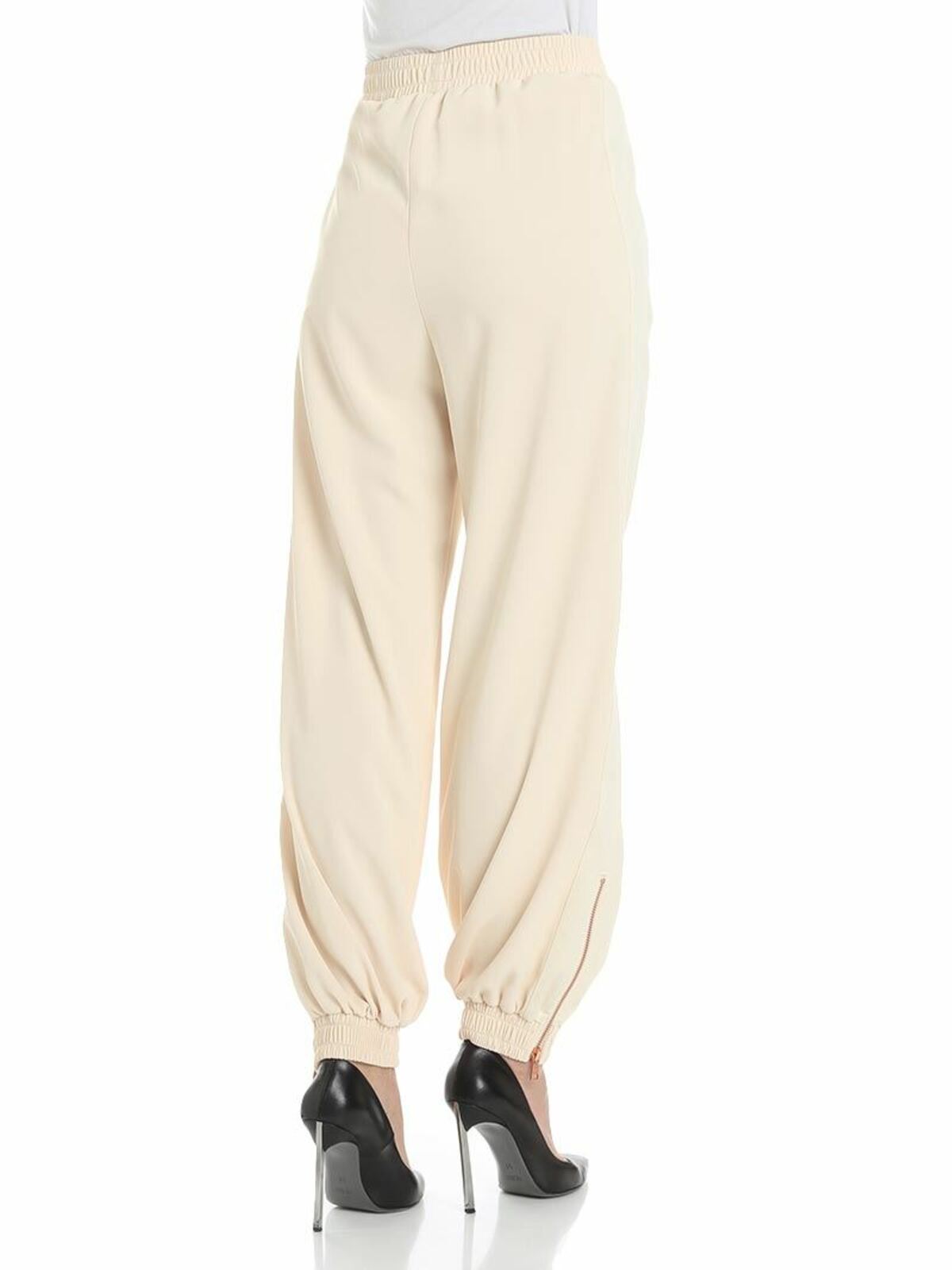 Shop See By Chloé Cream-colored Trousers