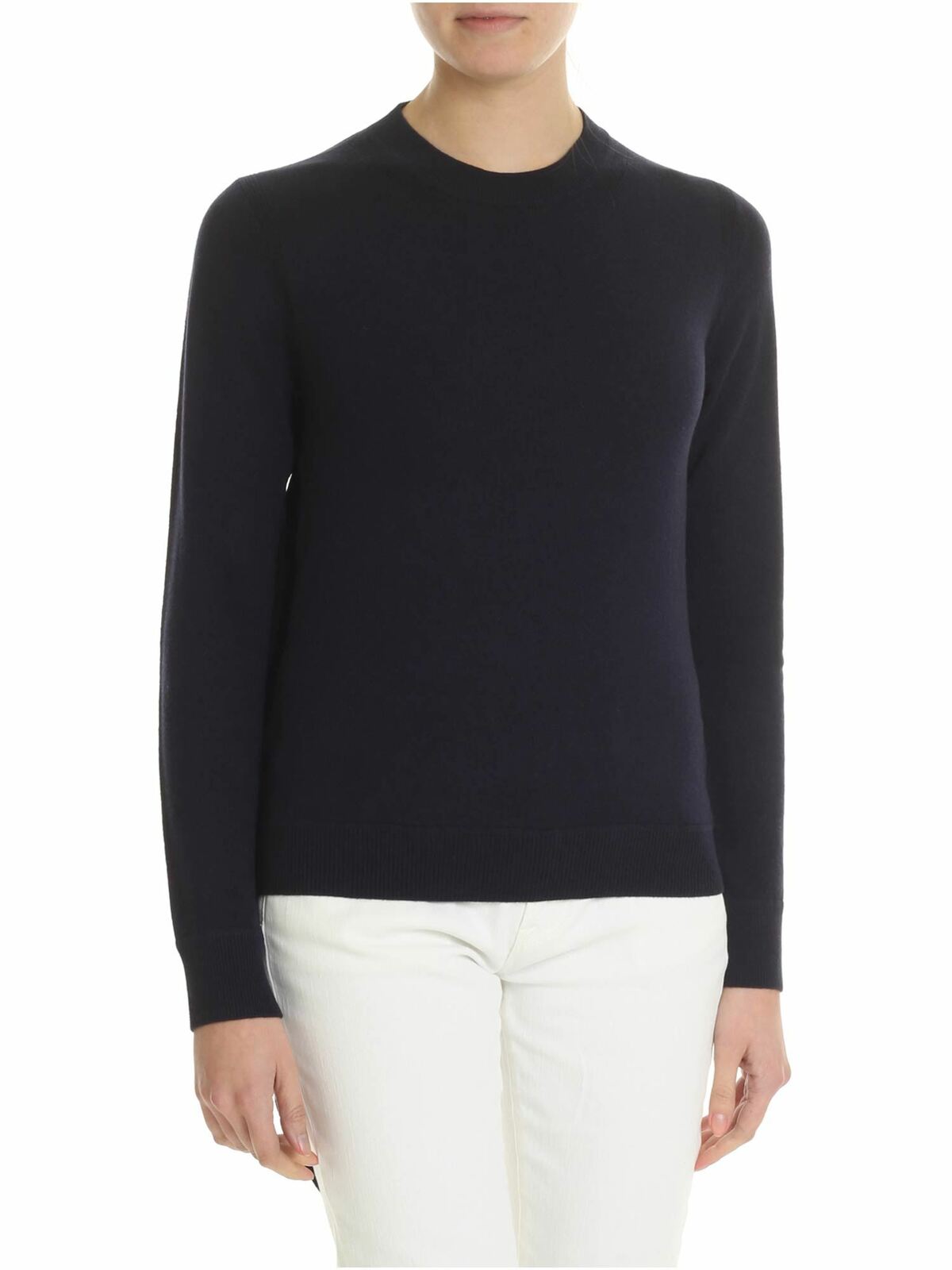 See By Chloé Blue Pullover With Crossover In Azul
