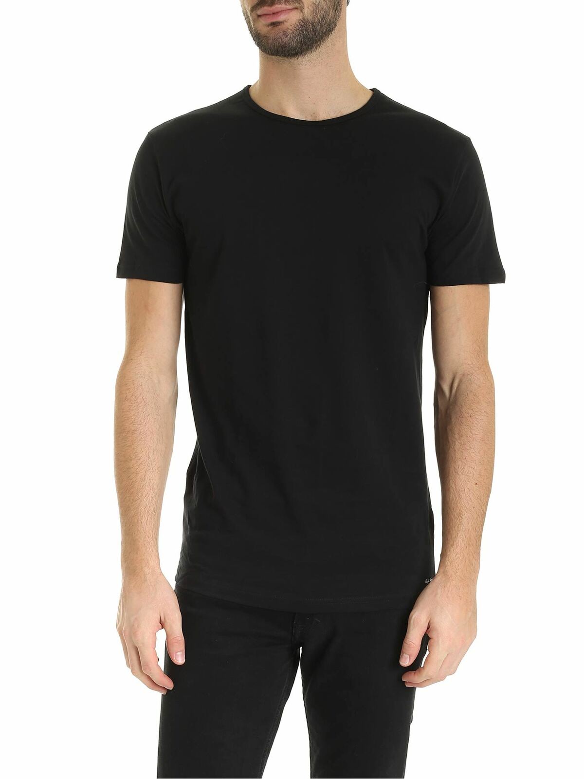 Shop Paul Smith 2 Set T-shirts In Black