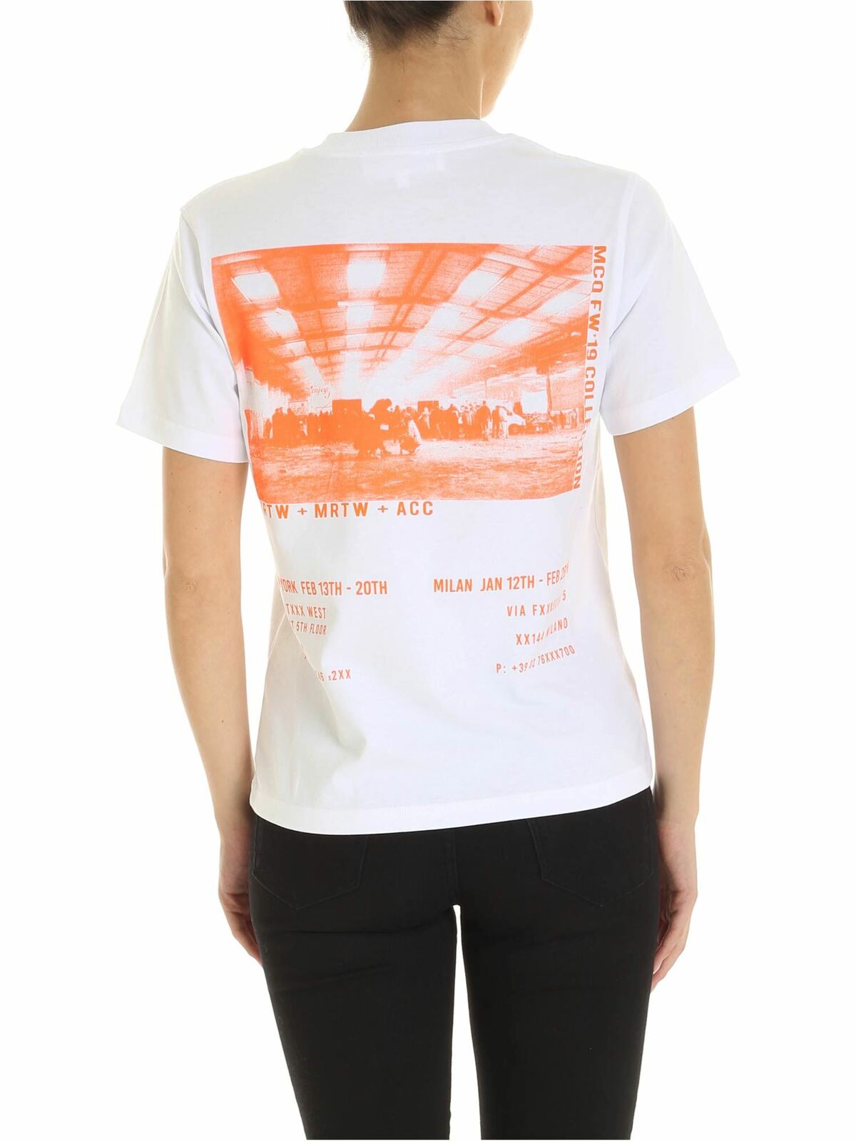 Shop Mcq By Alexander Mcqueen Enjoy T-shirt In White