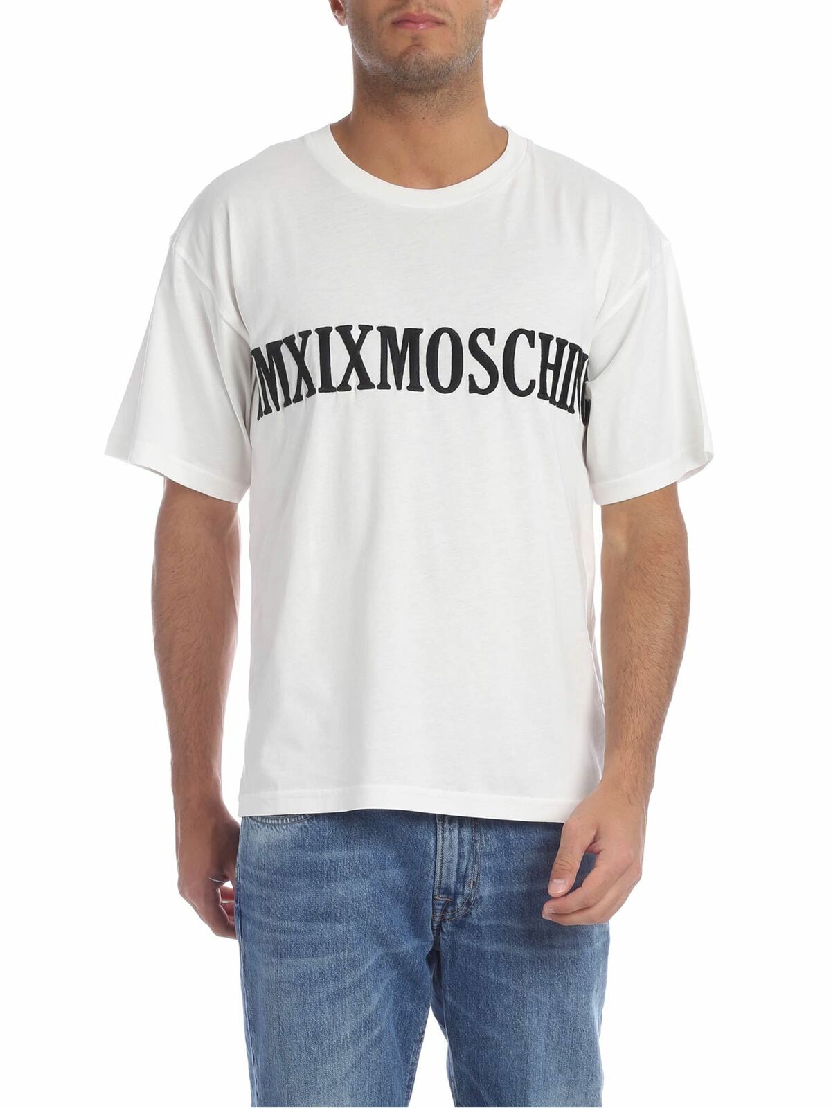 Moschino T-shirt Mmxix  In White