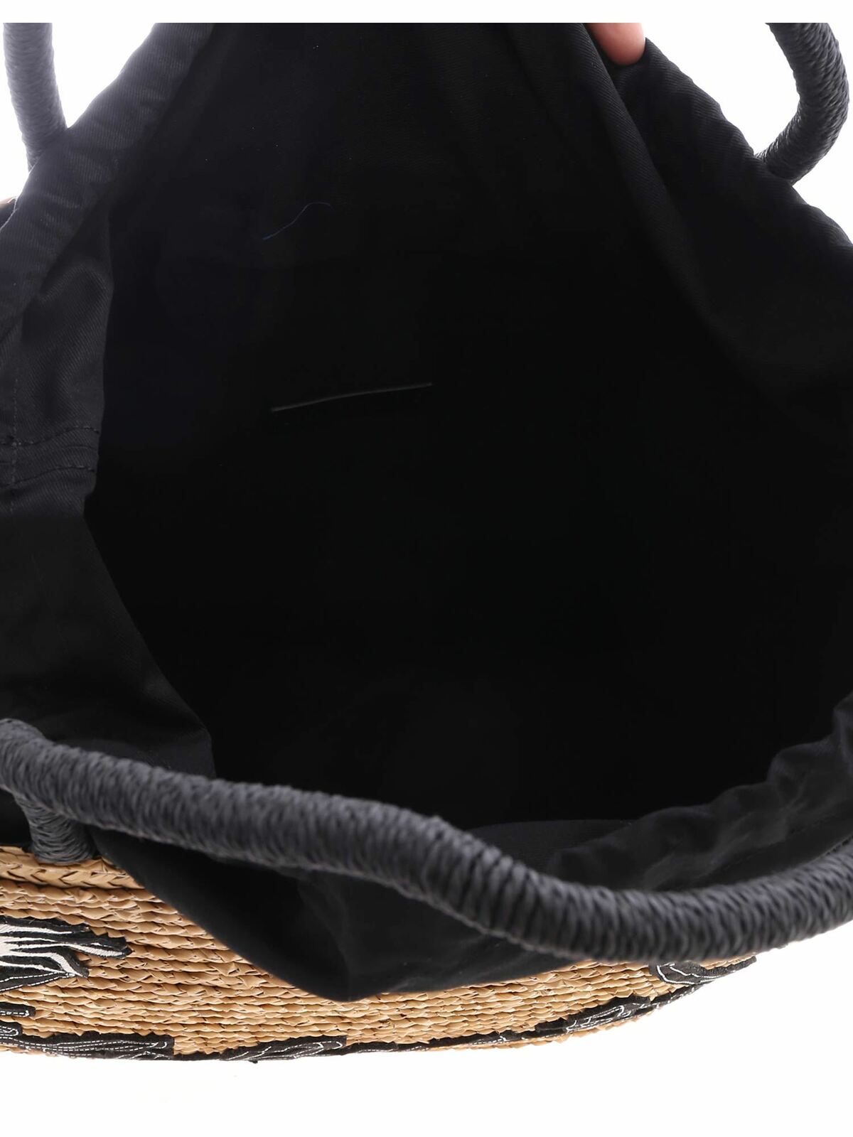 Shop Lulu Guinness Celebrate Suzy Bag In Straw In Beis