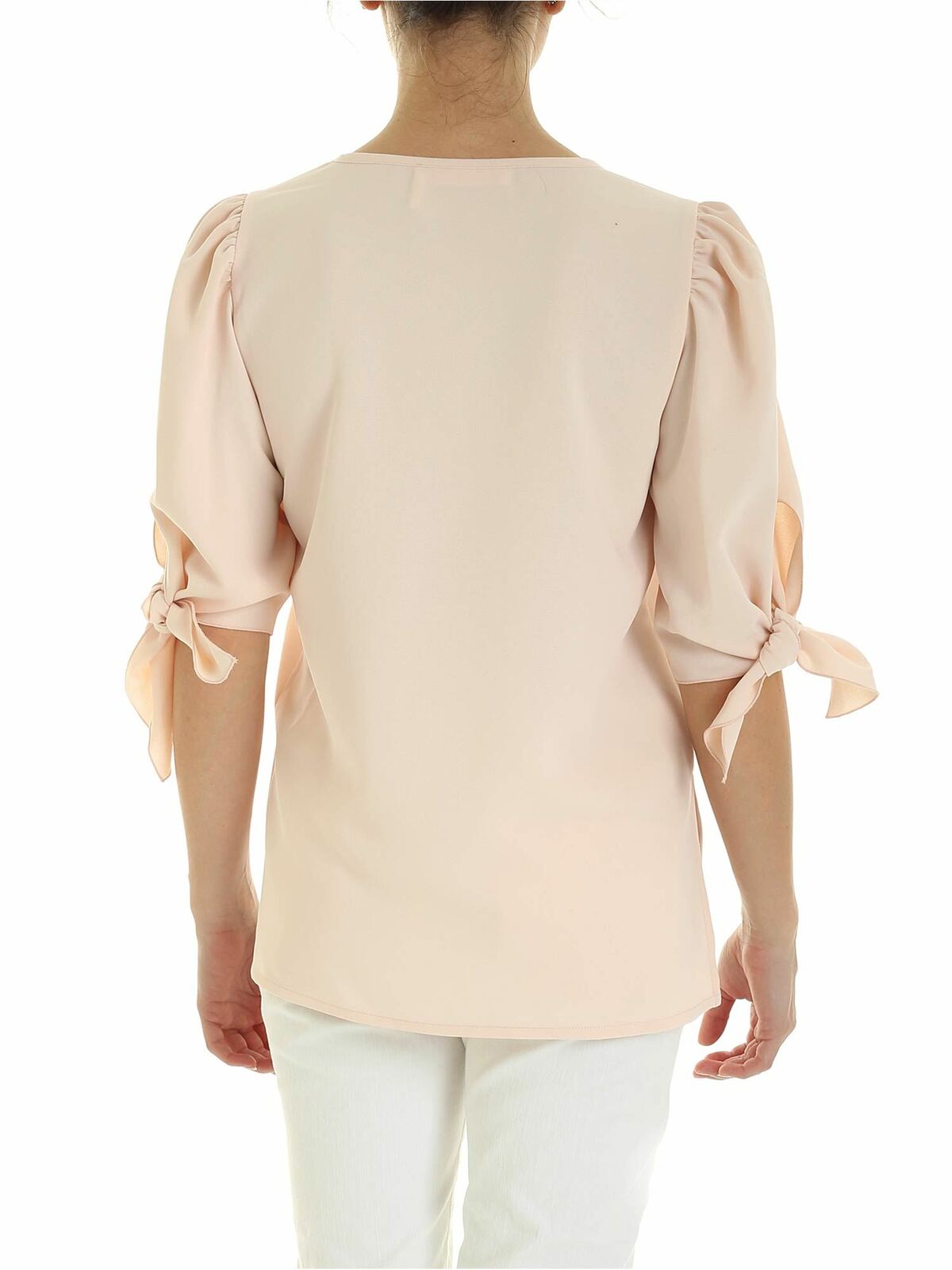 Shop See By Chloé Blouse In Pink Sand Color