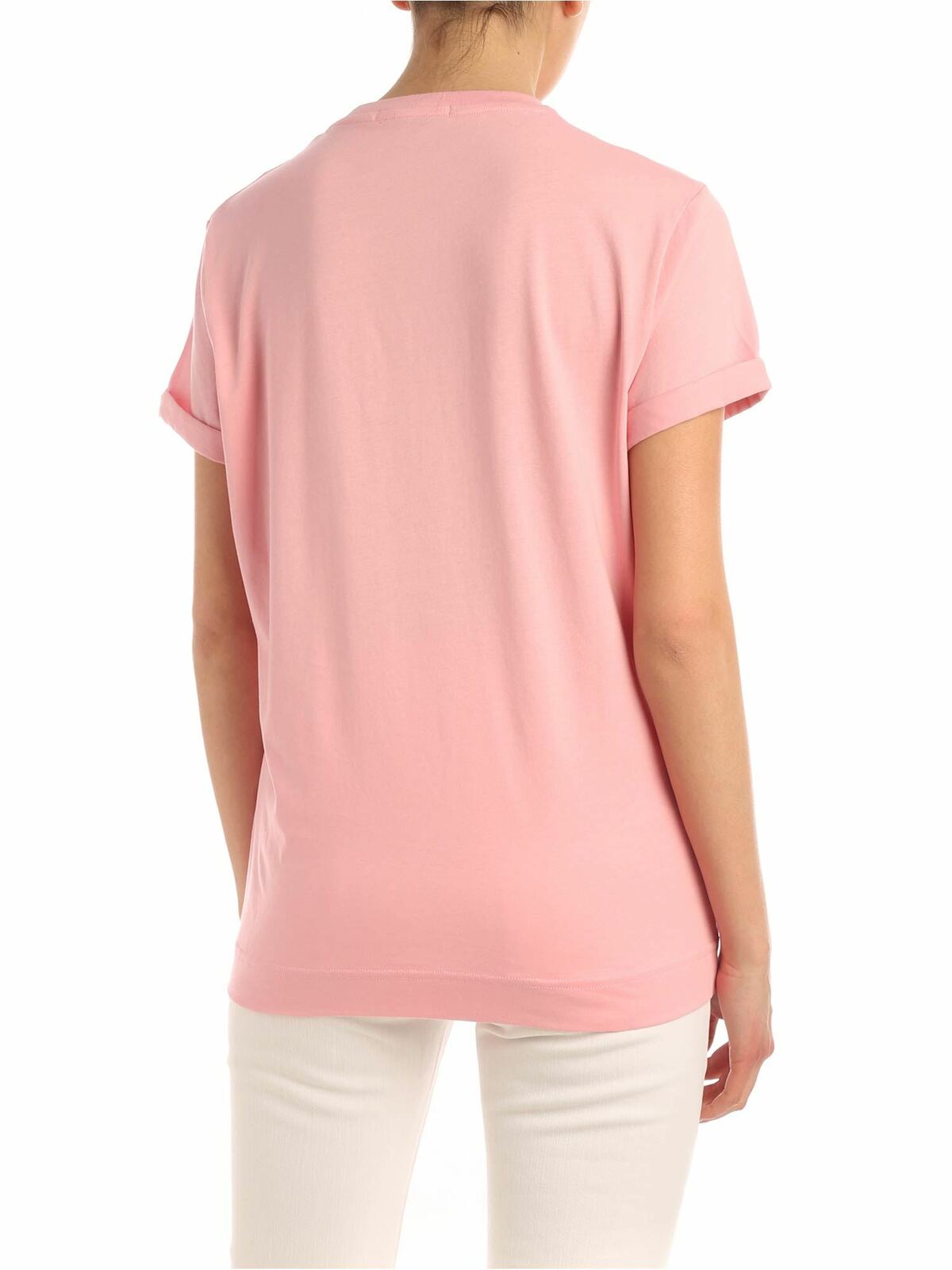 Shop Vivetta Vivietta Hand T-shirt In Pink