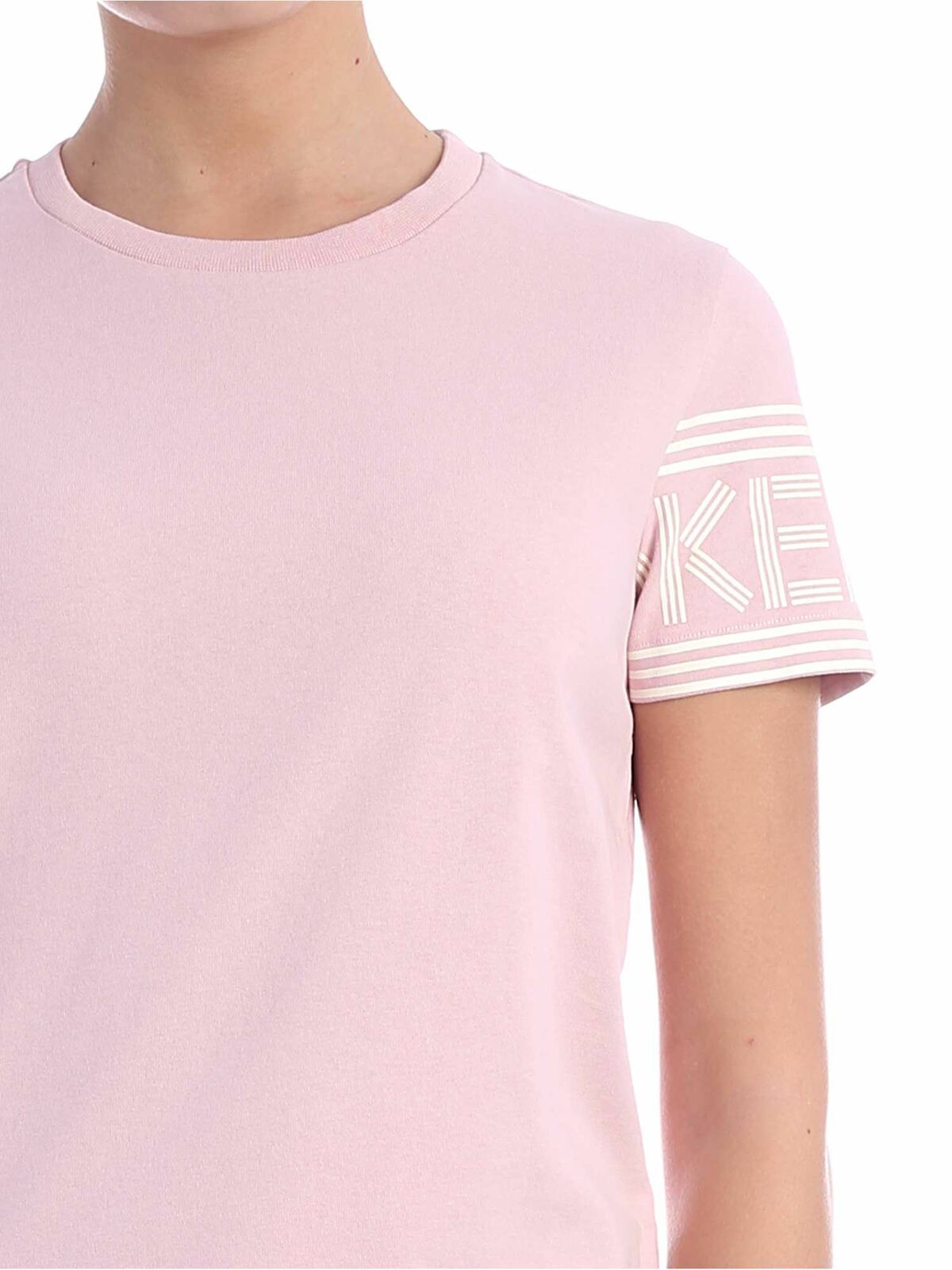 Shop Kenzo Sport Straight T-shirt In Pink